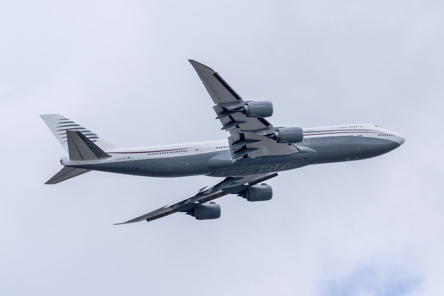 Trump calls Qatar plan to give him a luxury Boeing 747 to use as Air Force One a ‘very public and transparent transaction’