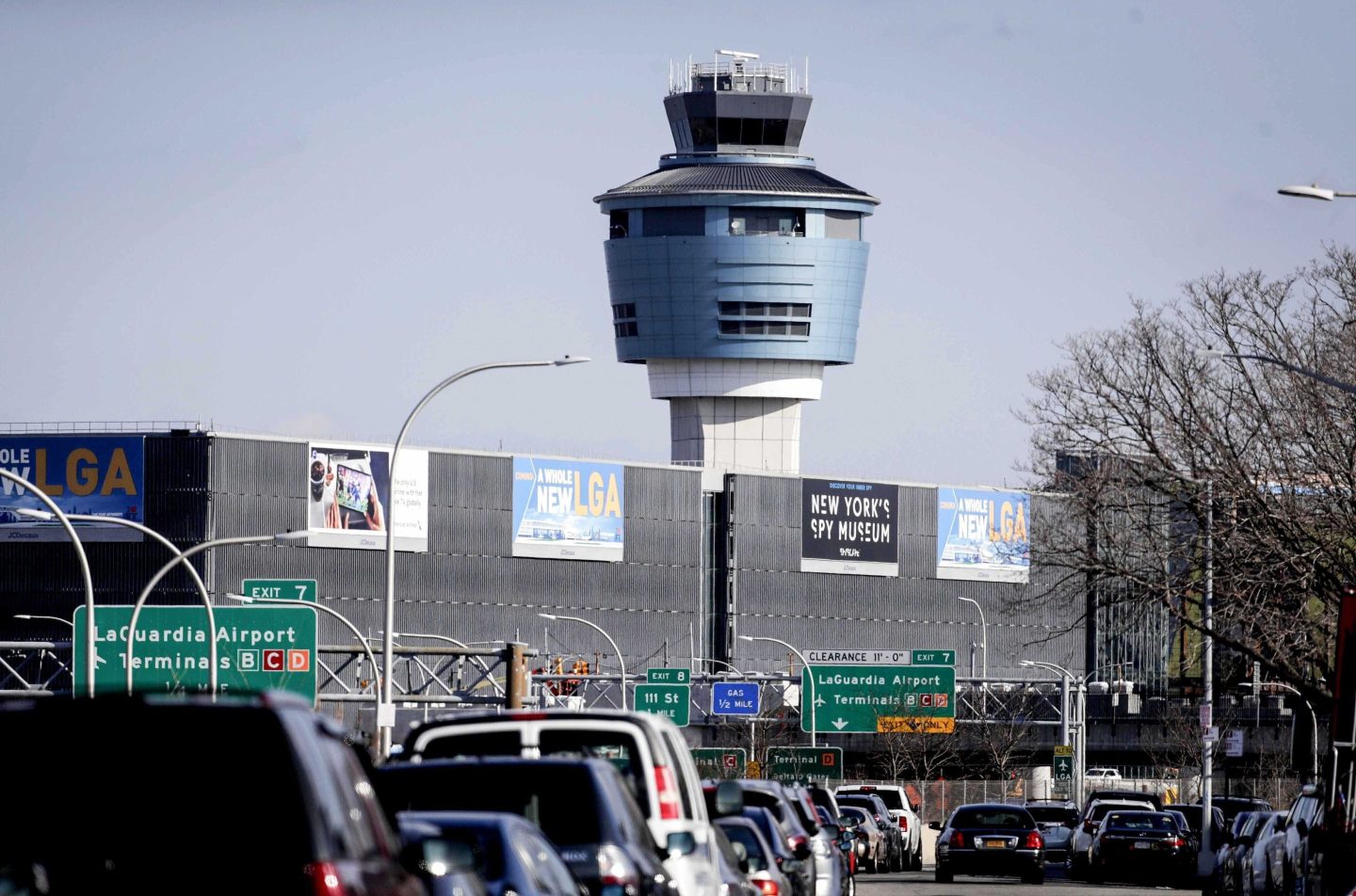 Speeding jet slams on brakes and has to abort takeoff to avoid runway collision at New York’s LaGuardia Airport