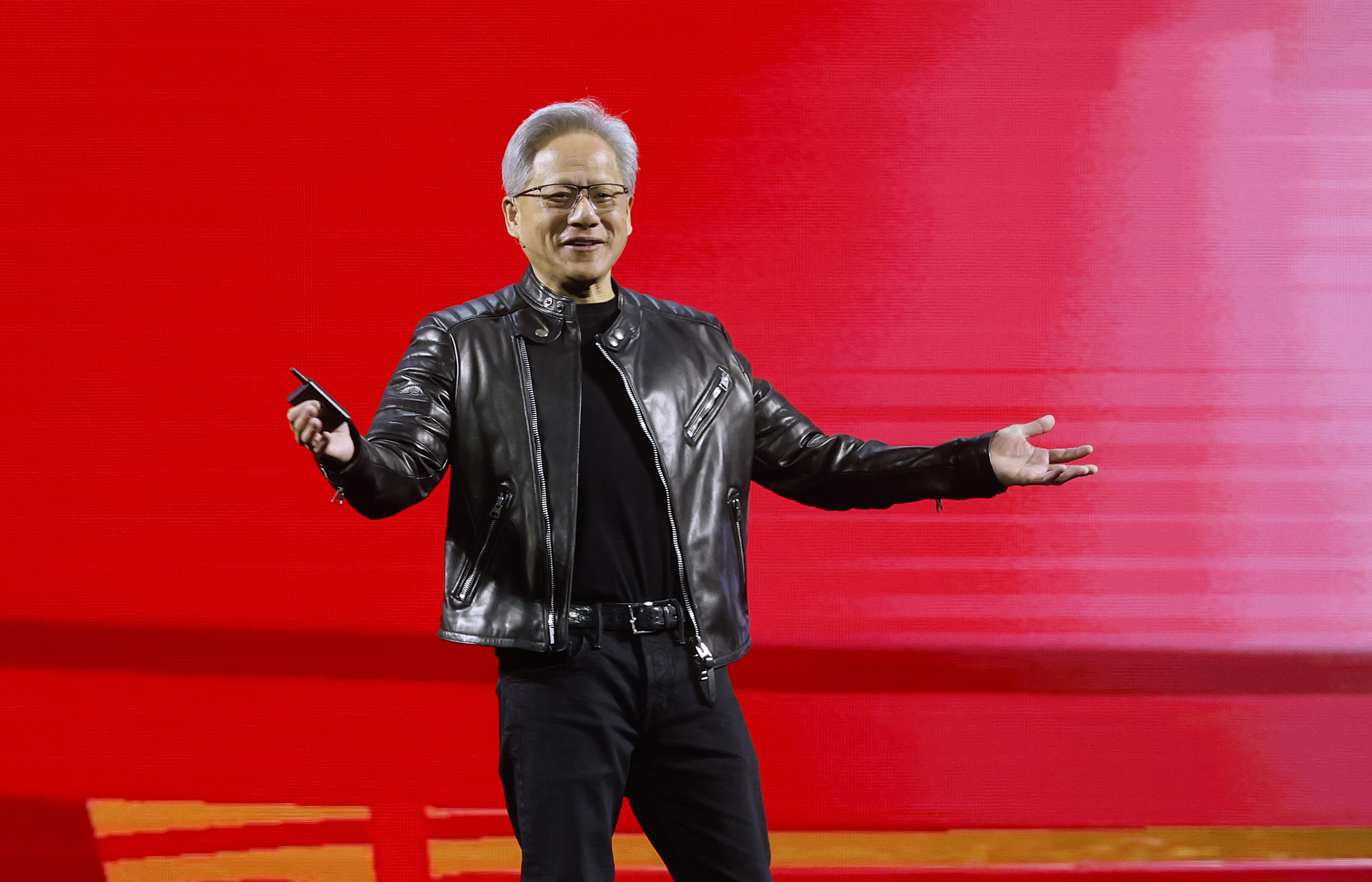 Jensen Huang during the Nvidia GTC conference on March 18 in San Jose, California.