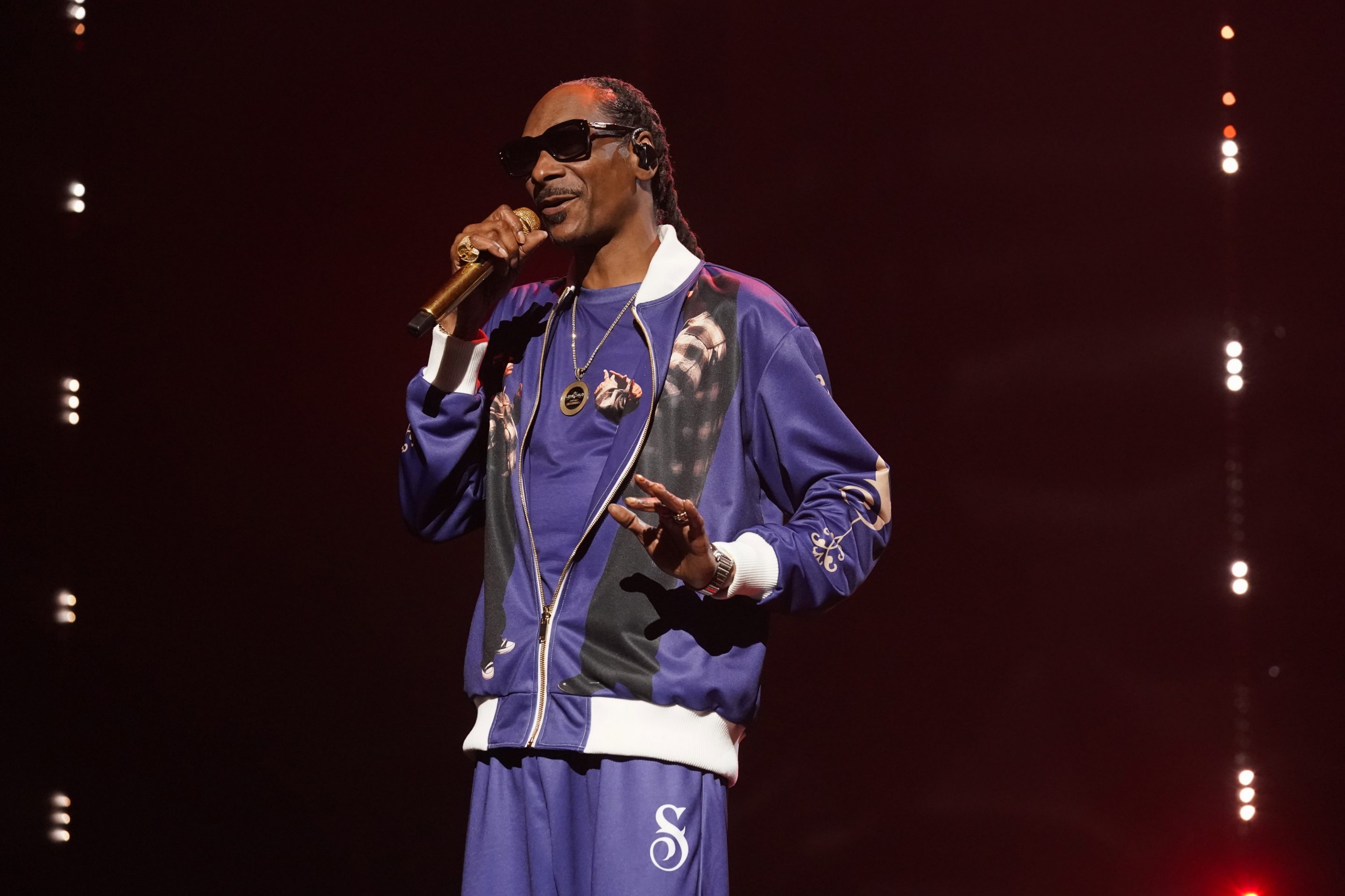 Snoop Dogg at Radio City Music Hall in New York City on May 12.