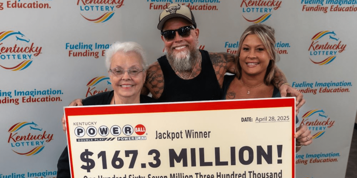 Winner of Kentucky’s biggest ever Powerball jackpot prize of $167 million lands in Florida jail just days later