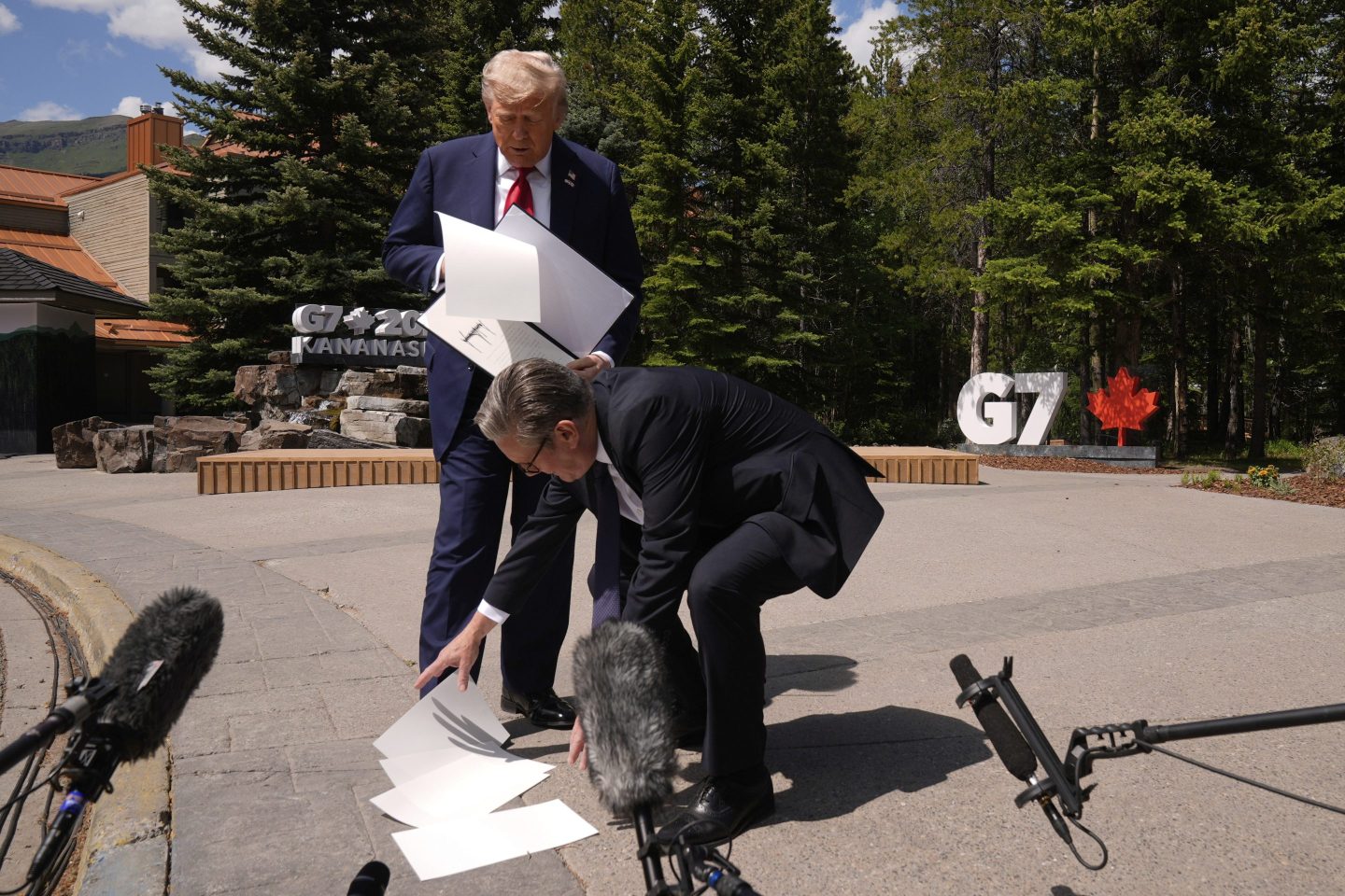 Trump and British PM Starmer sign trade deal to slash auto and aerospace tariffs—but steel is still under discussion