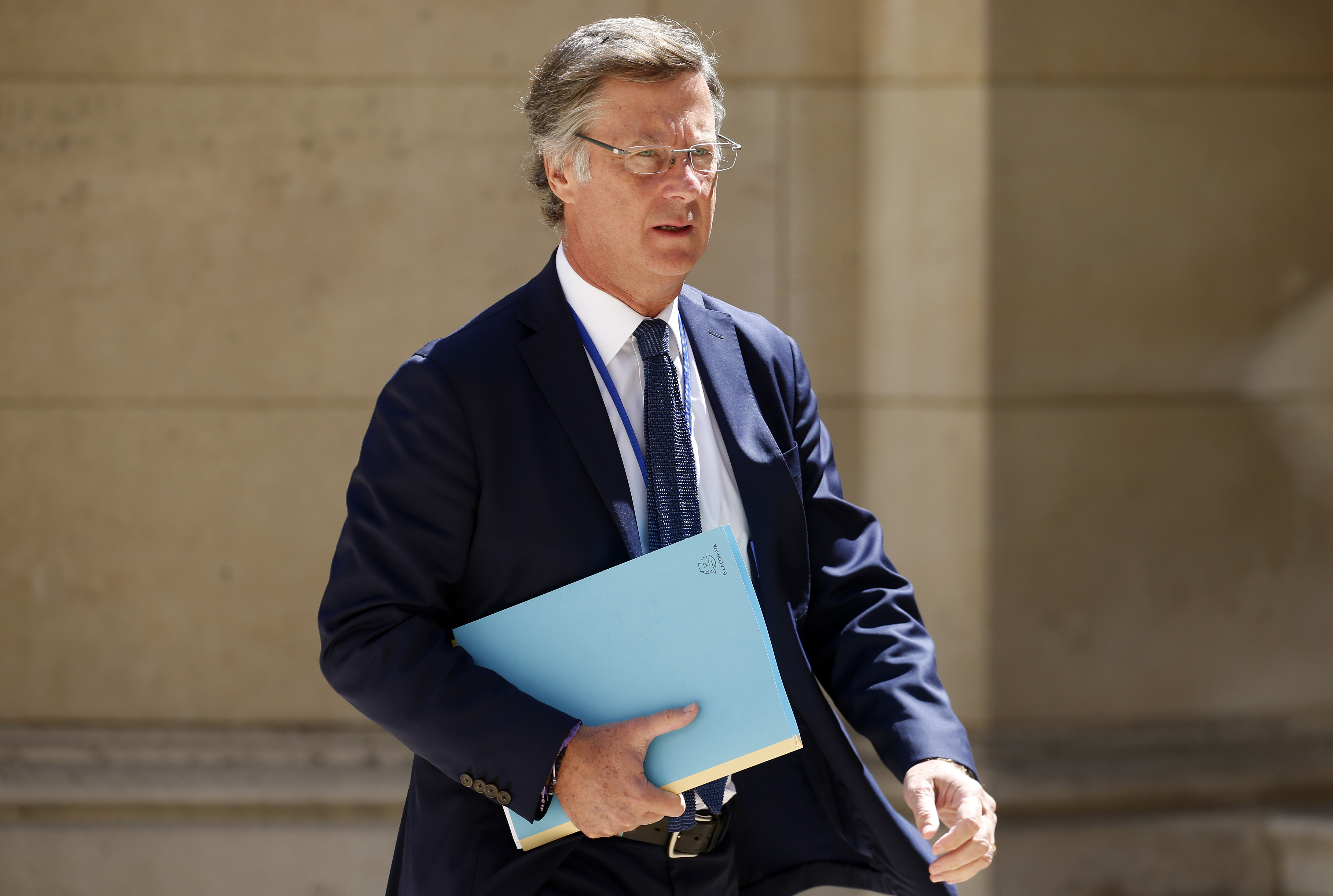 Sebastien Bazin, CEO of French hotel operator Accor Group. (Photo by Chesnot/Getty Images)