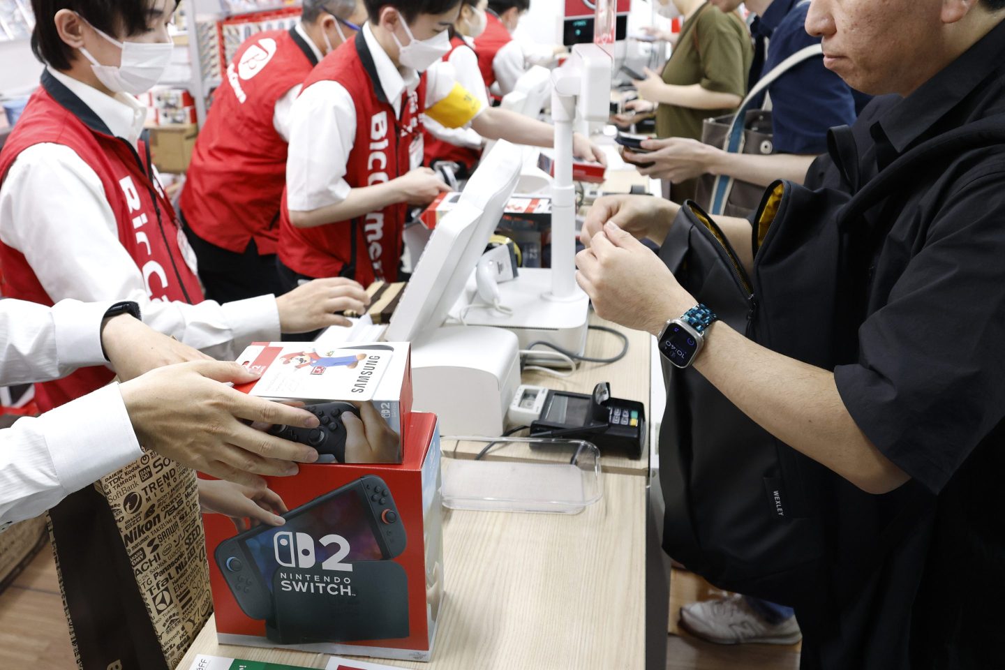 Nintendo Switch 2 sets sales record in boon for games sector