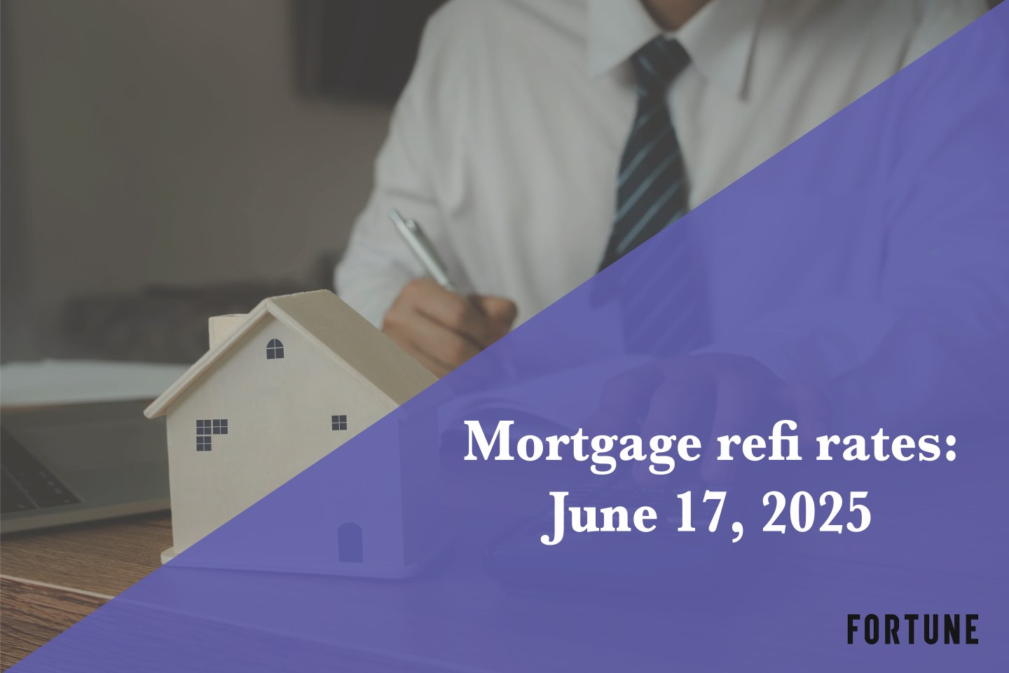 Current refi mortgage rates report for June 17, 2025