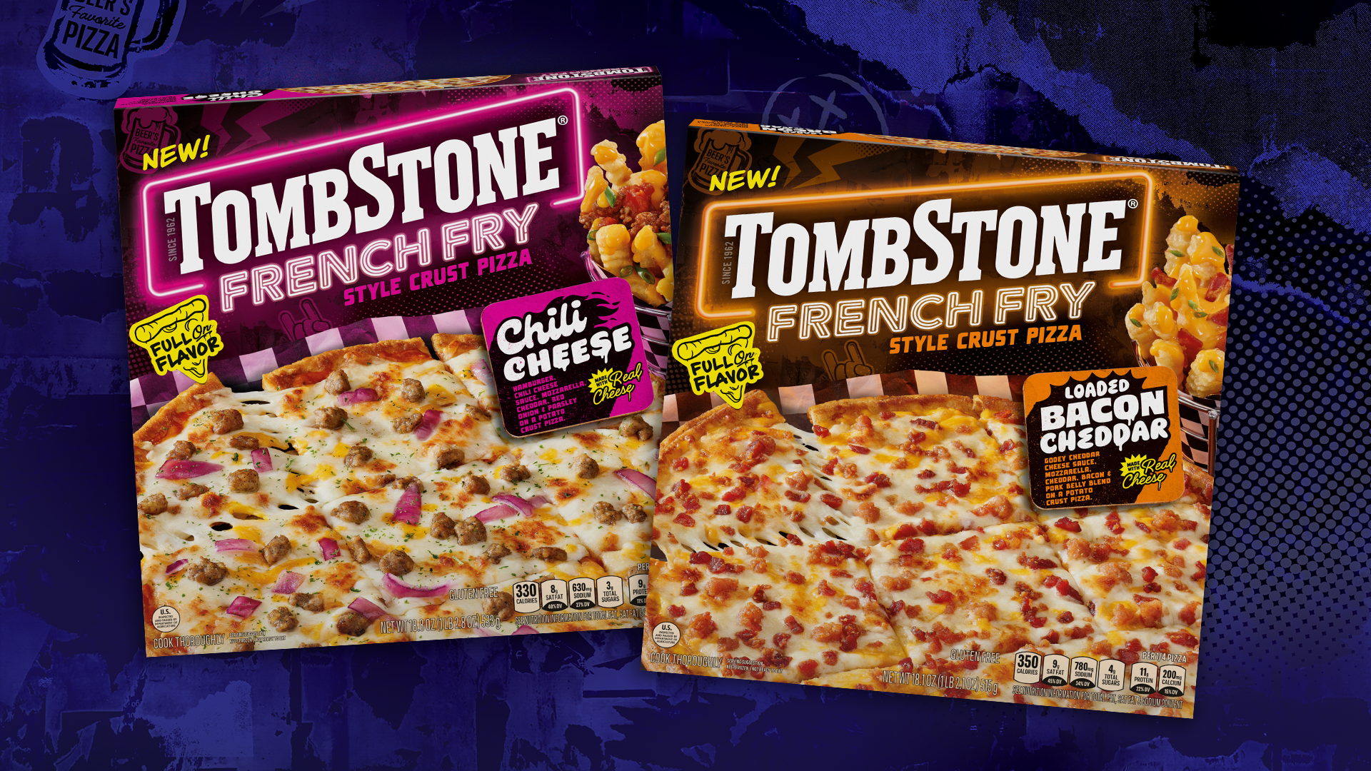 A french fry and pizza combination is coming to the frozen food aisle.