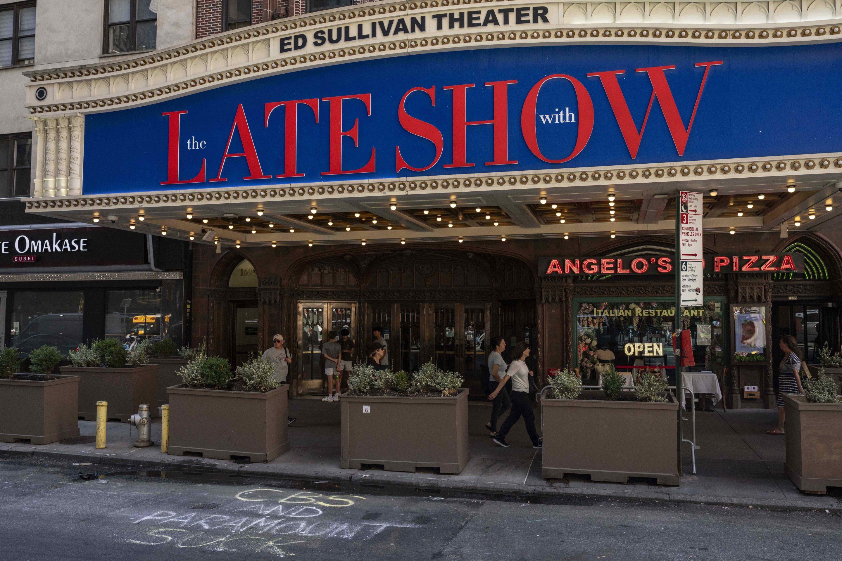 The Ed Sullivan theater, where "The Late Show with Stephen Colbert" is filmed.