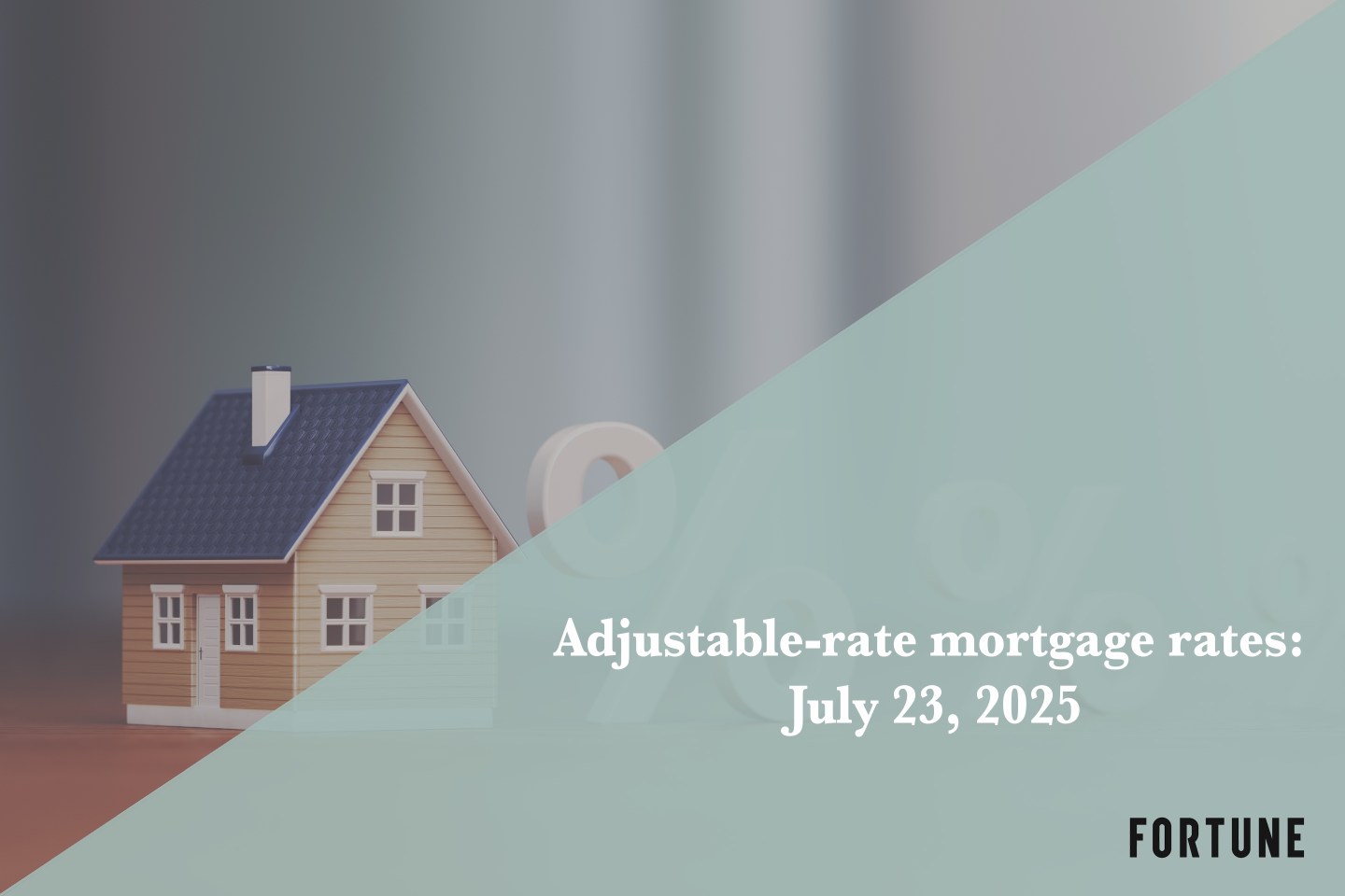 Current ARM mortgage rates report for July 23, 2025