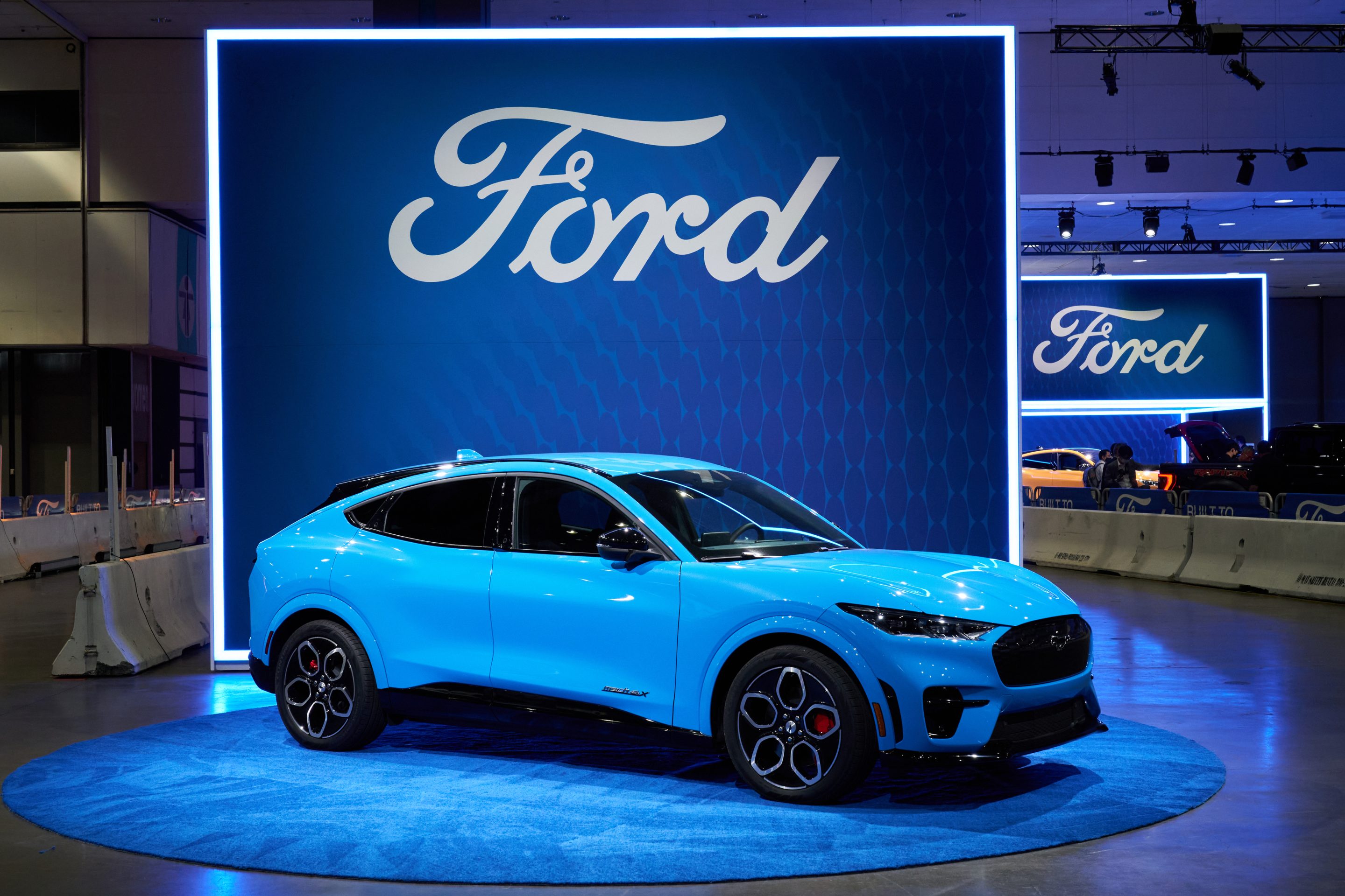 A 2022 Ford Mustang Mach-E