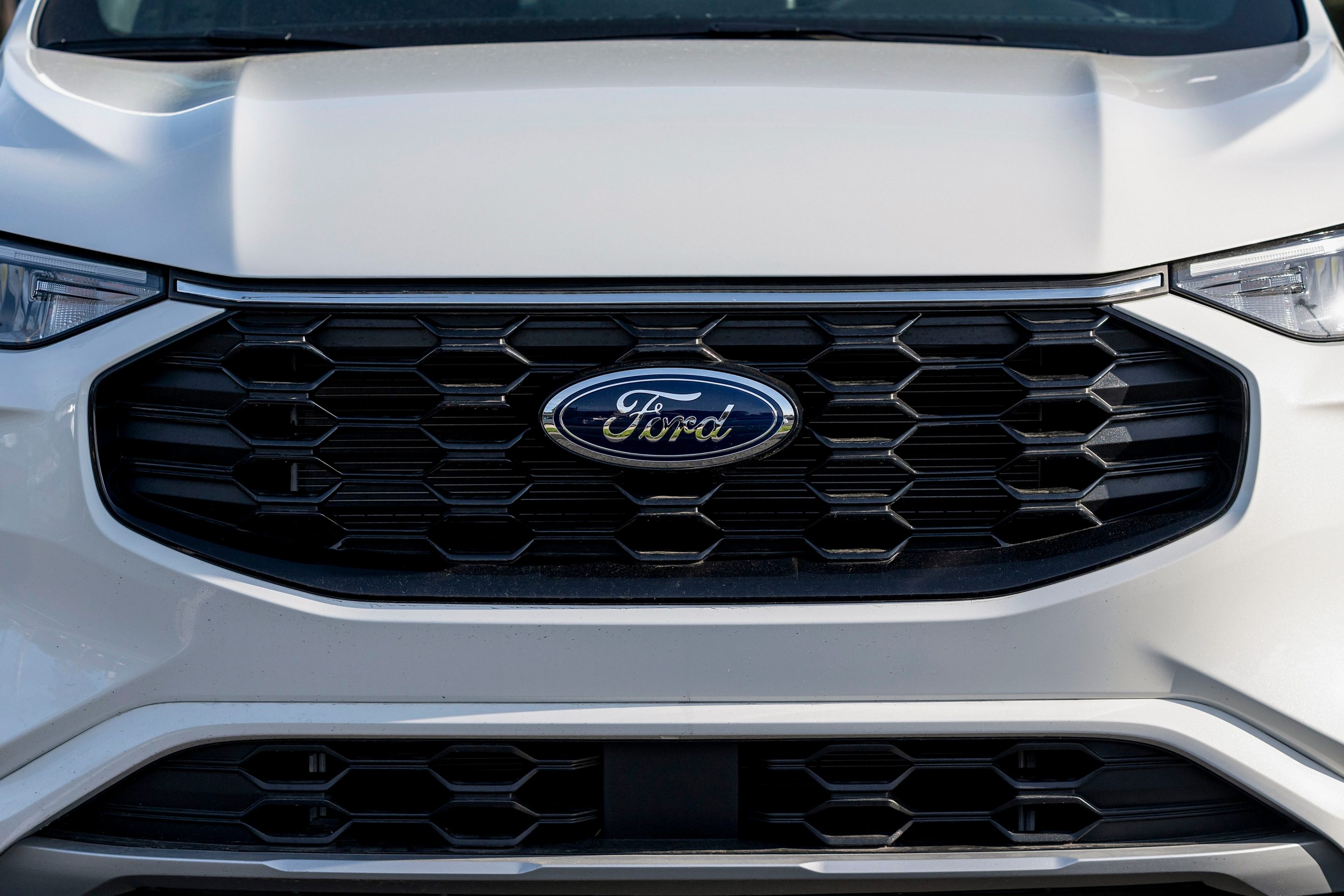 The front of a Ford Escape