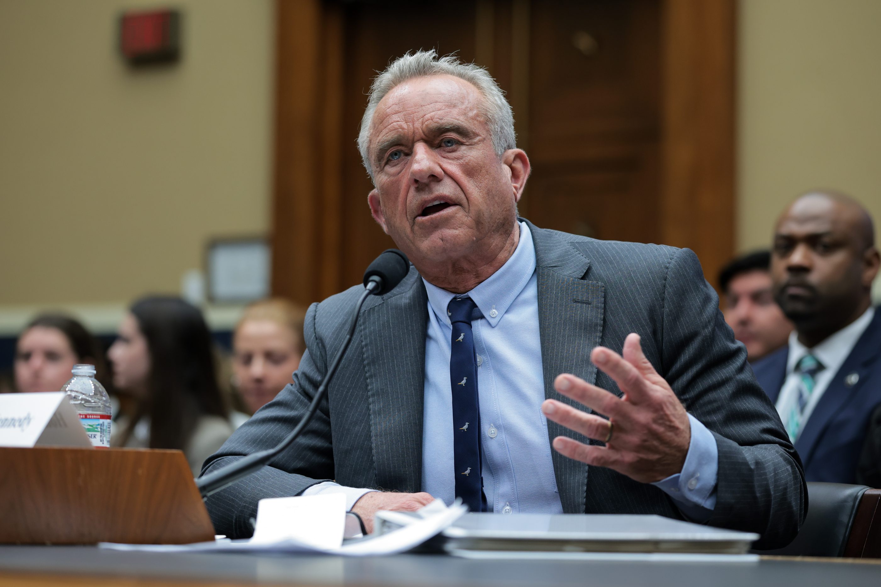 Health and Human Services (HHS) Secretary Robert F. Kennedy Jr. testifies before the House Energy and Commerce Committee Health Subcommittee in the Rayburn House Office Building on June 24, 2025 in Washington, DC.