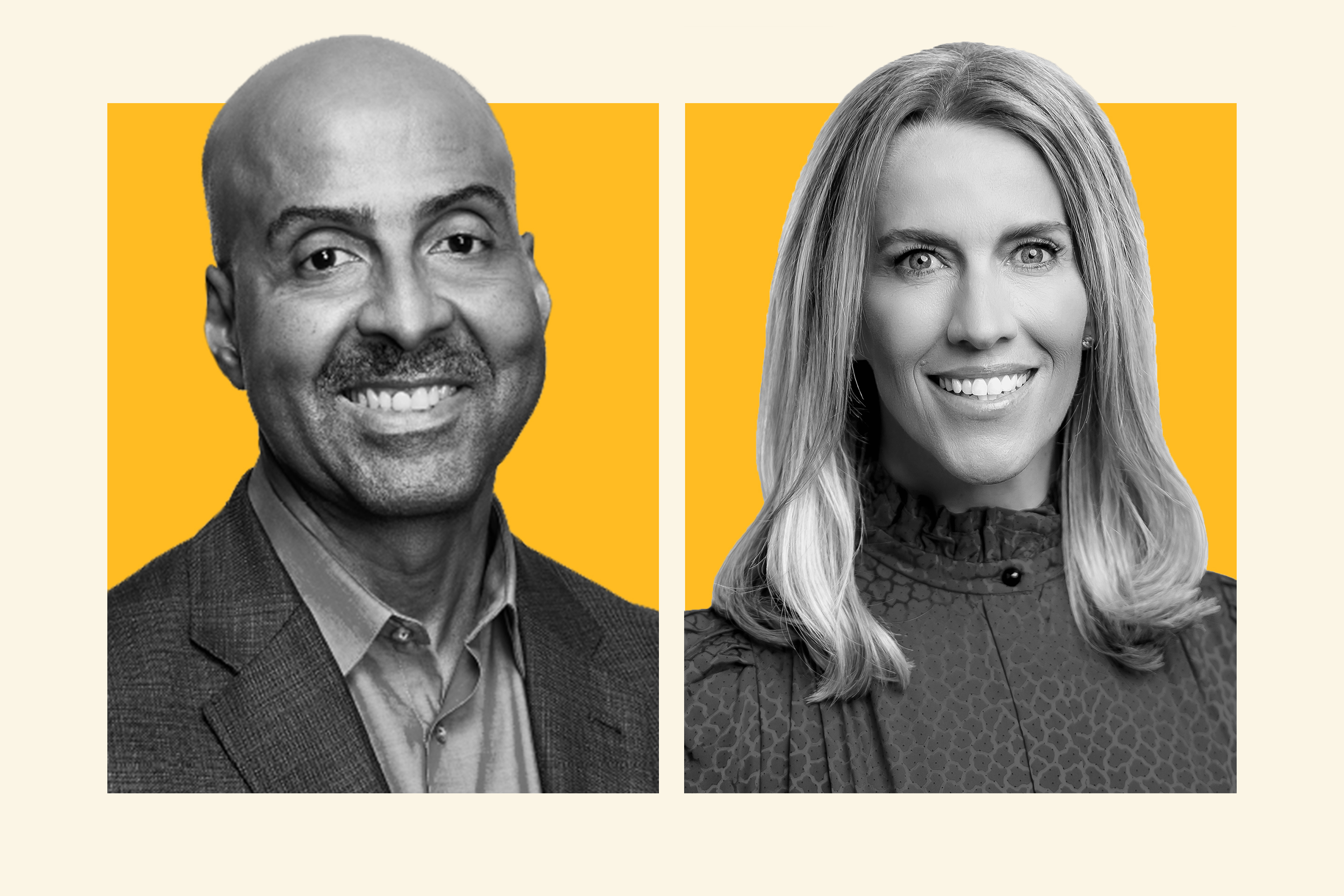 Pascal Desroches, senior EVP and CFO at AT&T; and Kellyn Smith Kenny, chief marketing and growth officer at AT&T