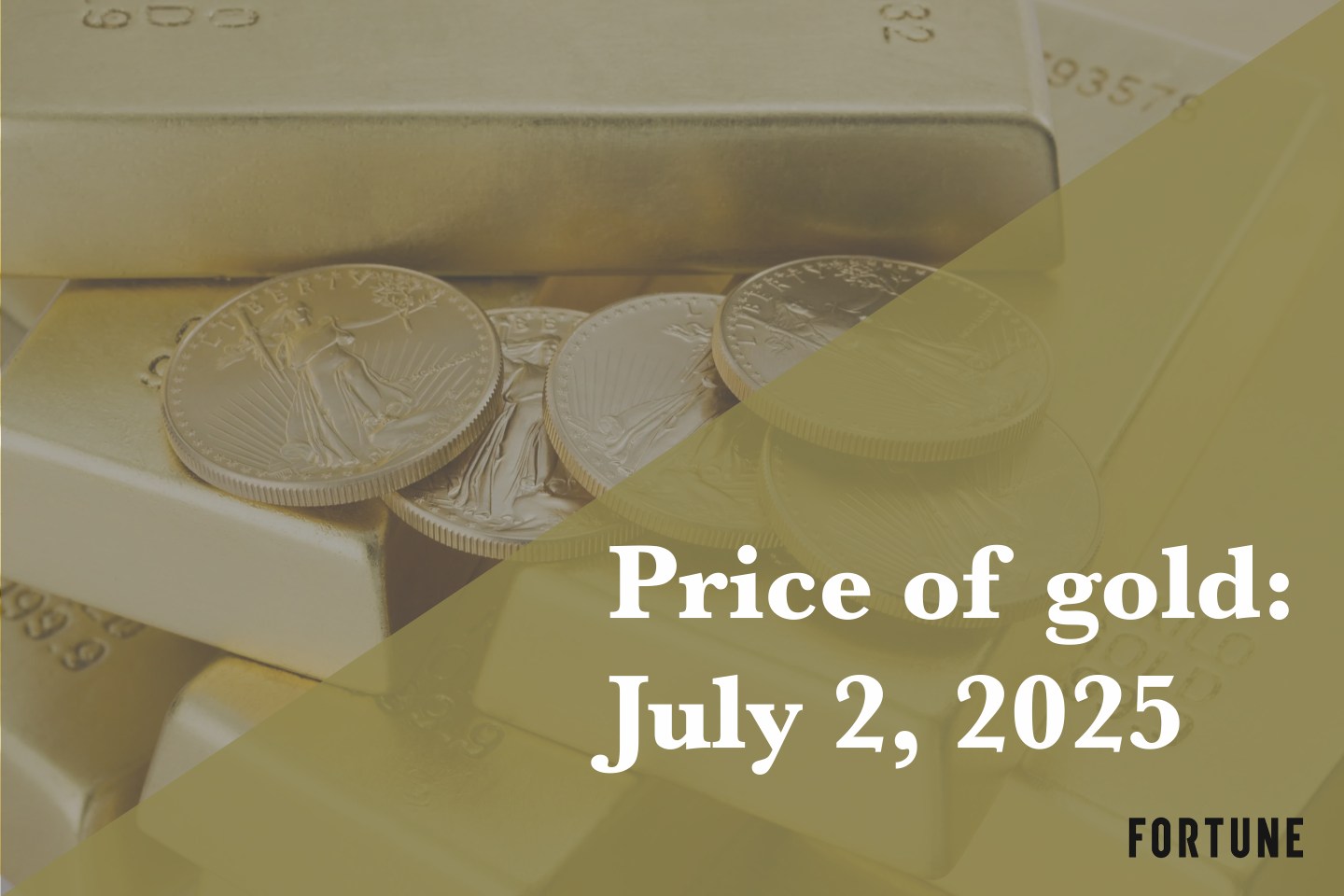 A pile of gold coins.