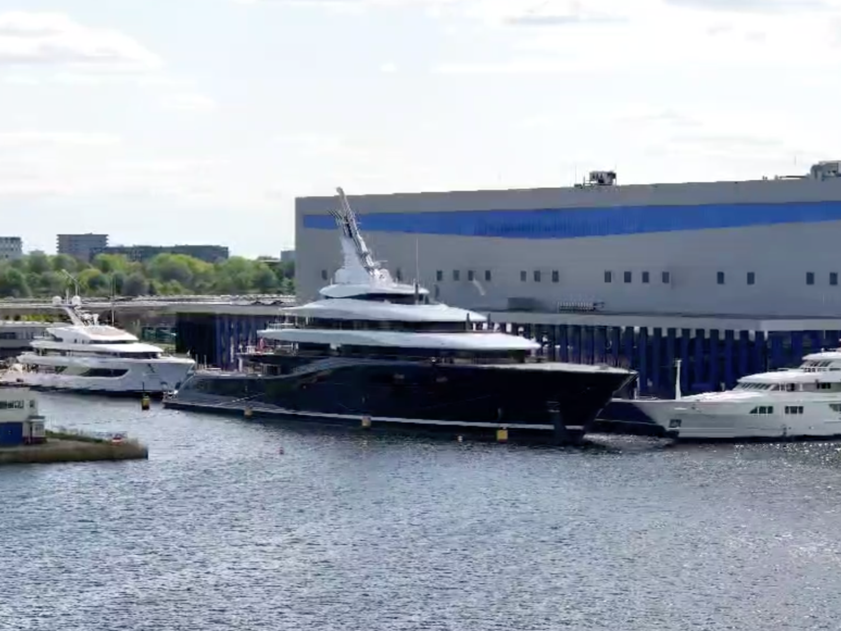 The "Breakthrough" superyacht.