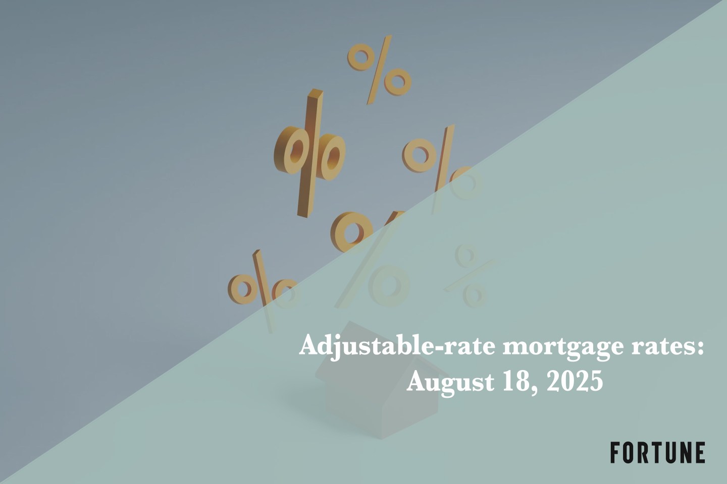 Current ARM mortgage rates report for Aug. 18, 2025