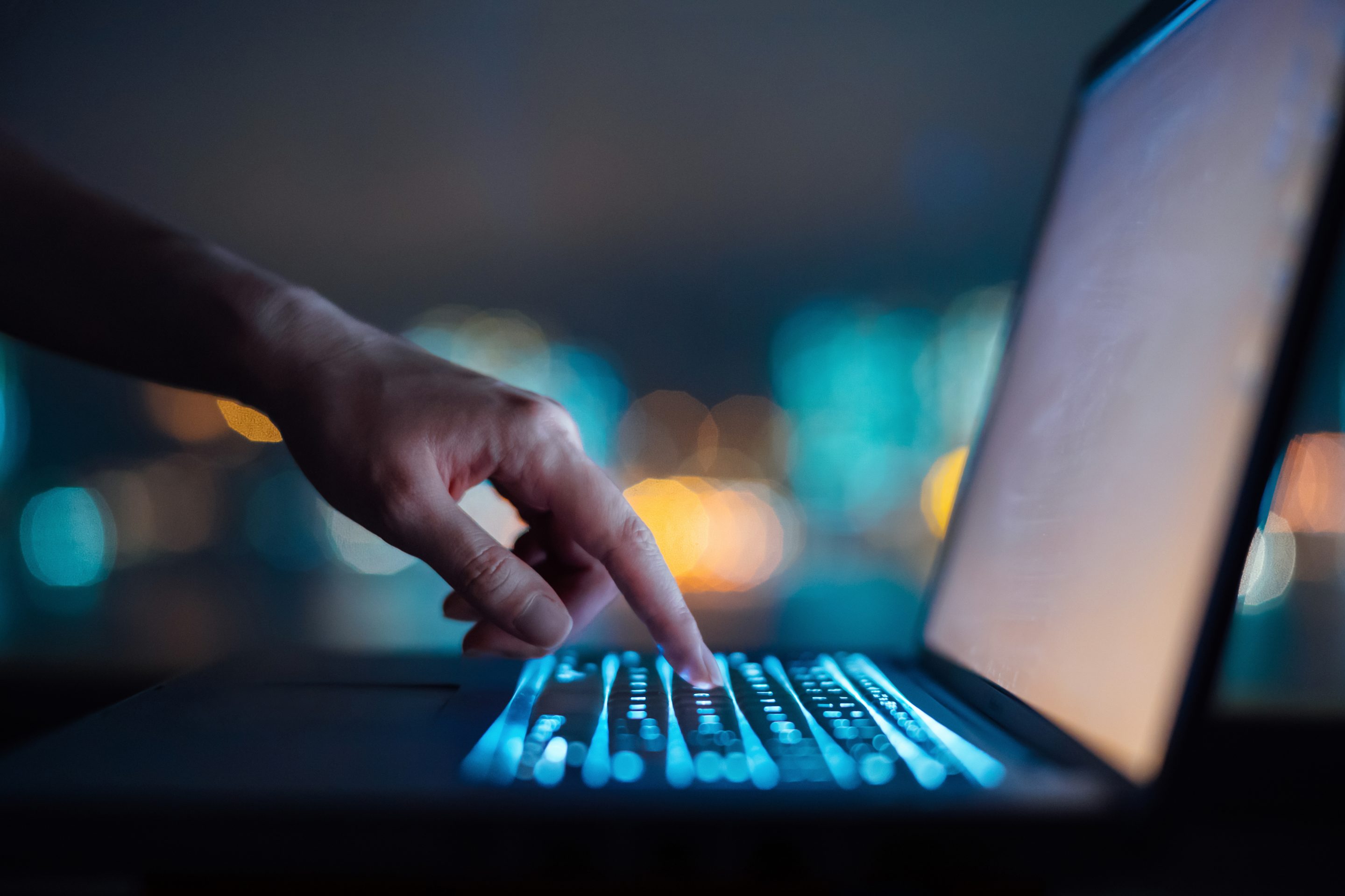 Hands on keyboard