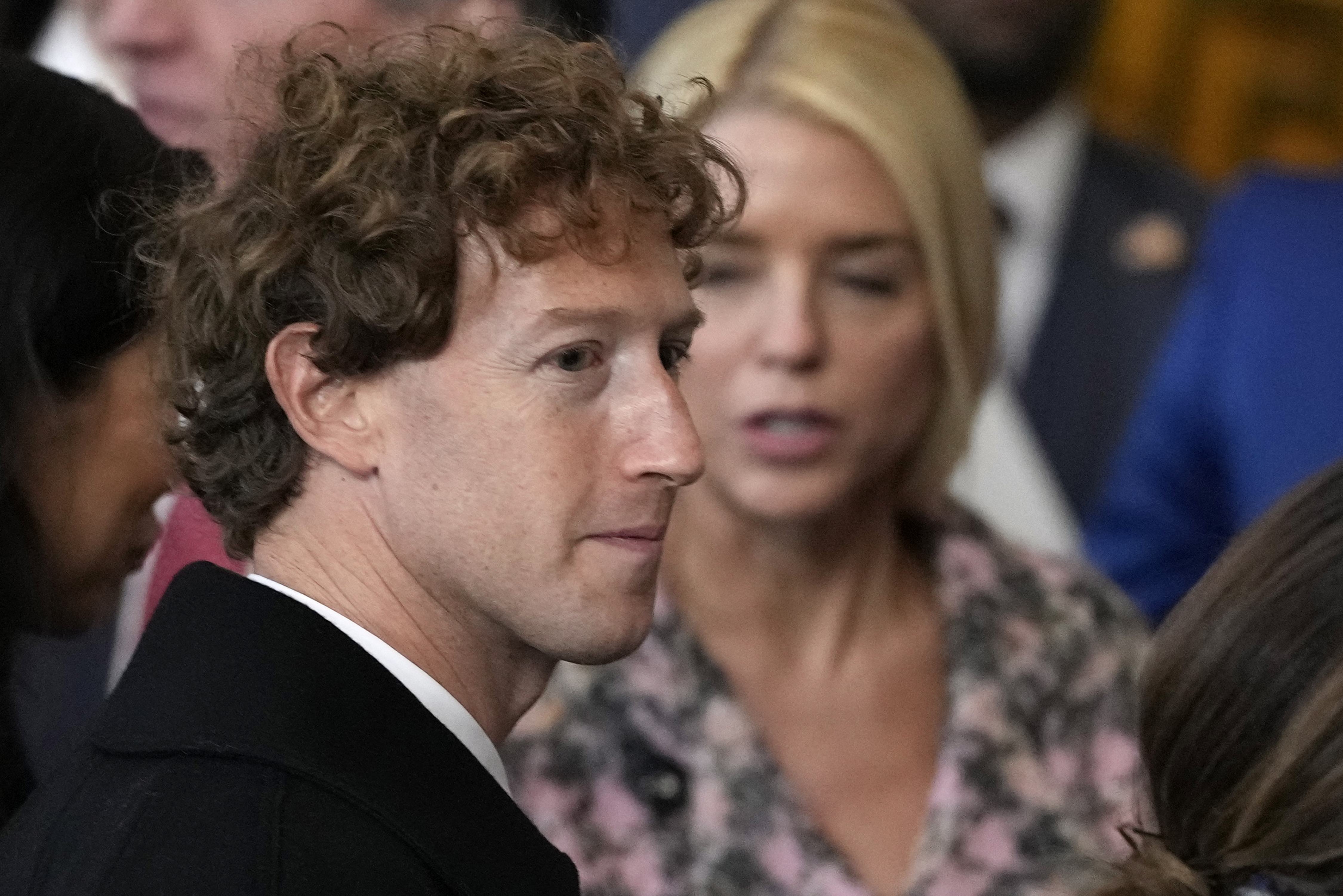Meta CEO Mark Zuckerberg attends inauguration of Donald Trump as the 47th U.S. President in Washington, D.C., on January 20, 2025.