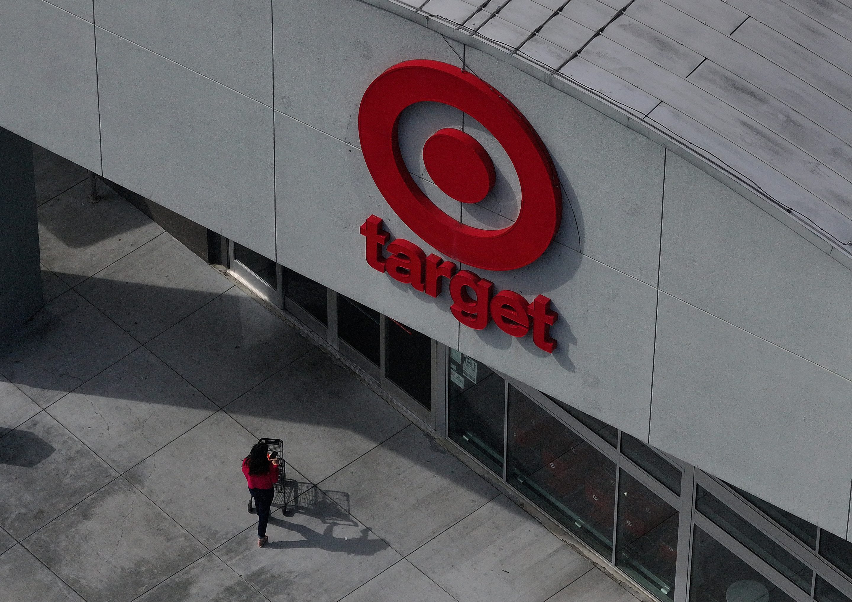 In July, foot traffic at Target fell 3.8%.