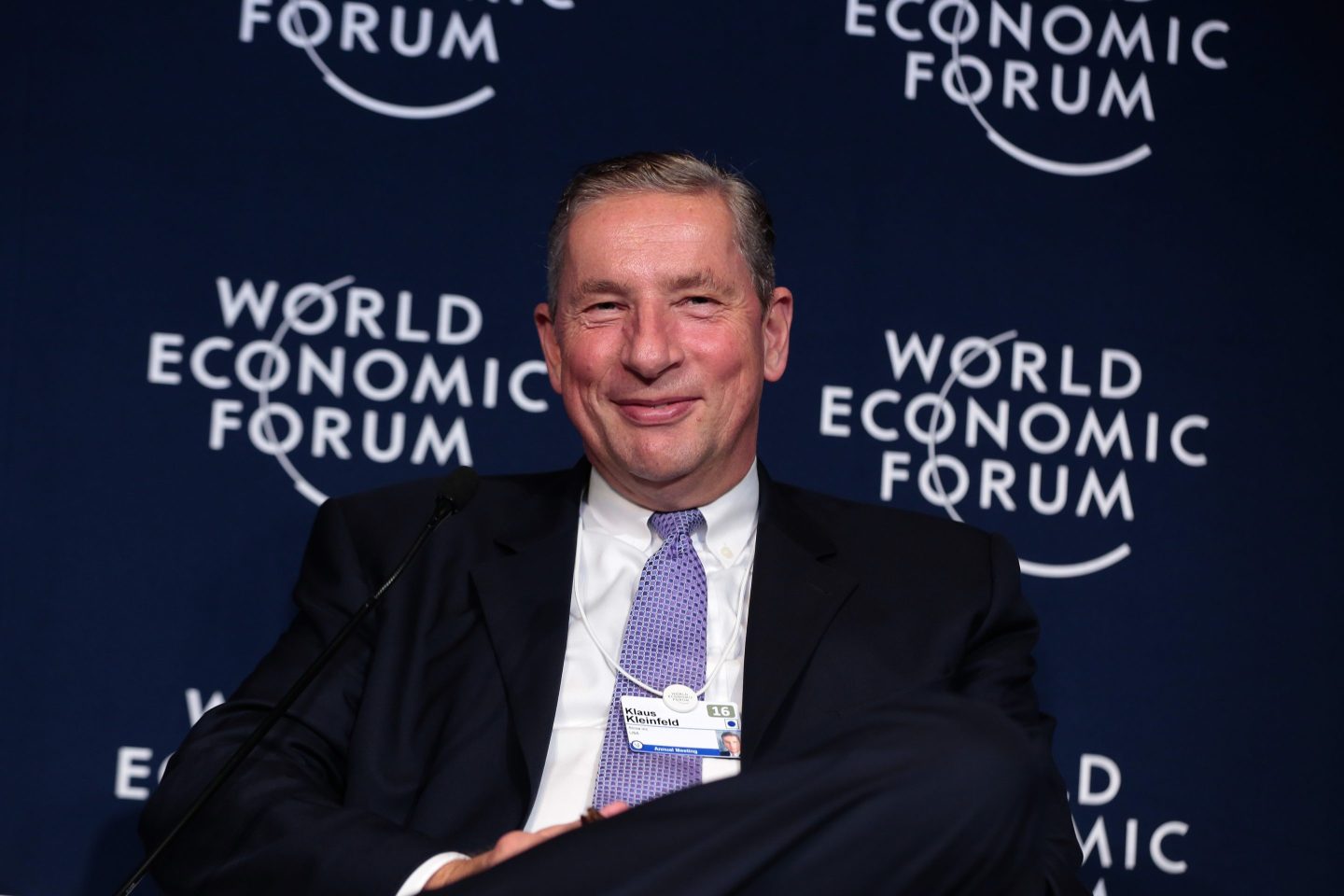 Former Siemens and Alcoa CEO Klaus Kleinfeld dismisses the idea of work-life separation: ‘You are one person’
