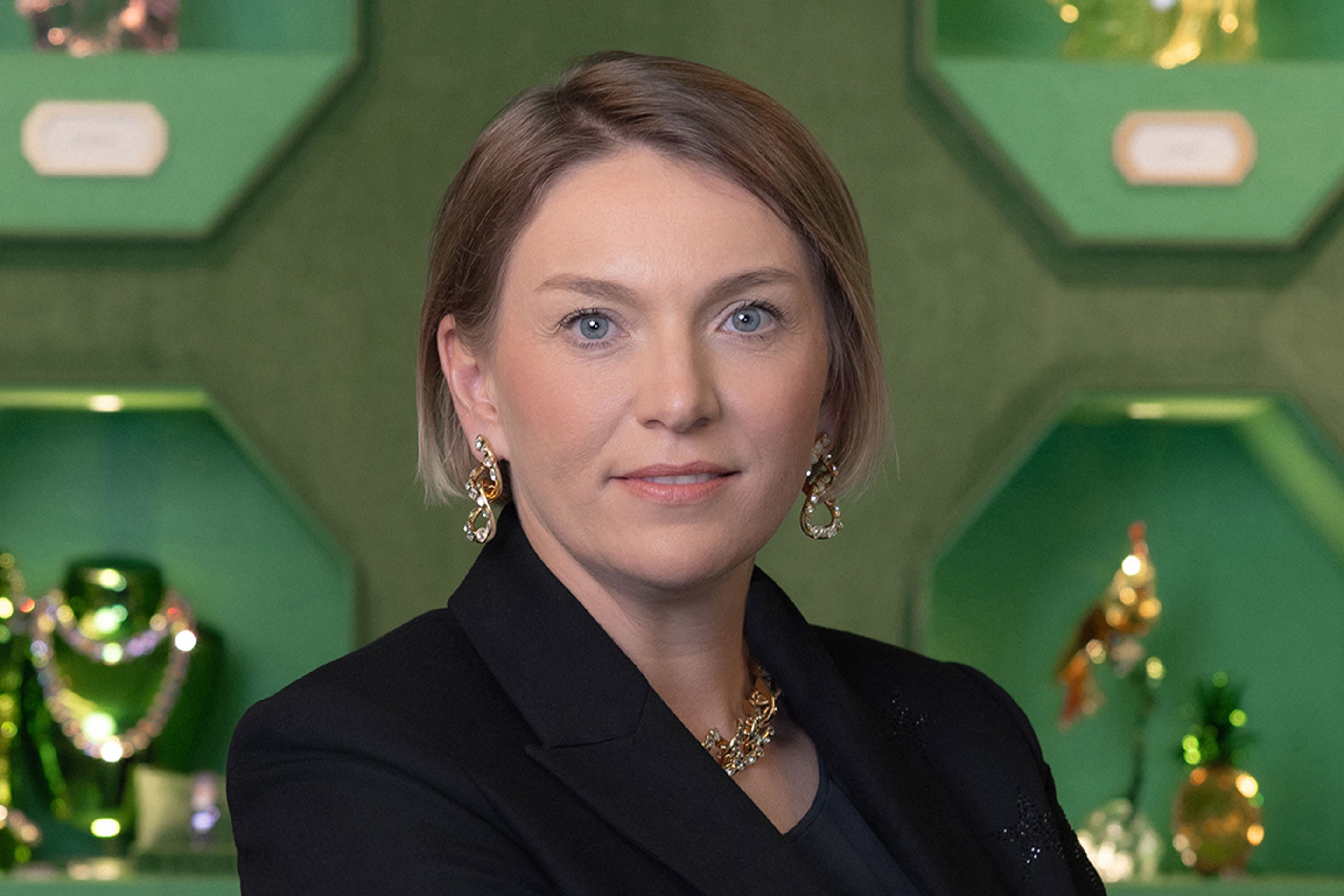 Lea Sonderegger is the chief digital officer and chief information officer of Swarovski.