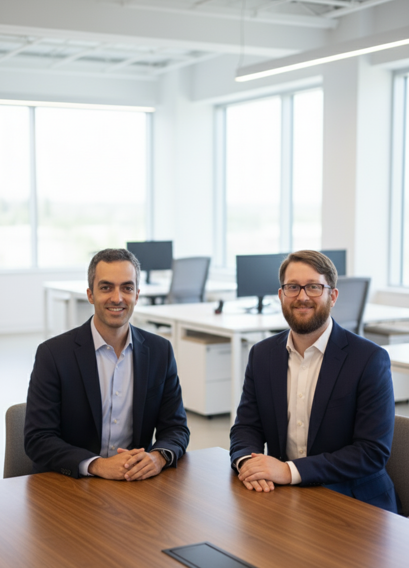 Circuit & Chisel founders Louis Amira and David Noël-Romas.