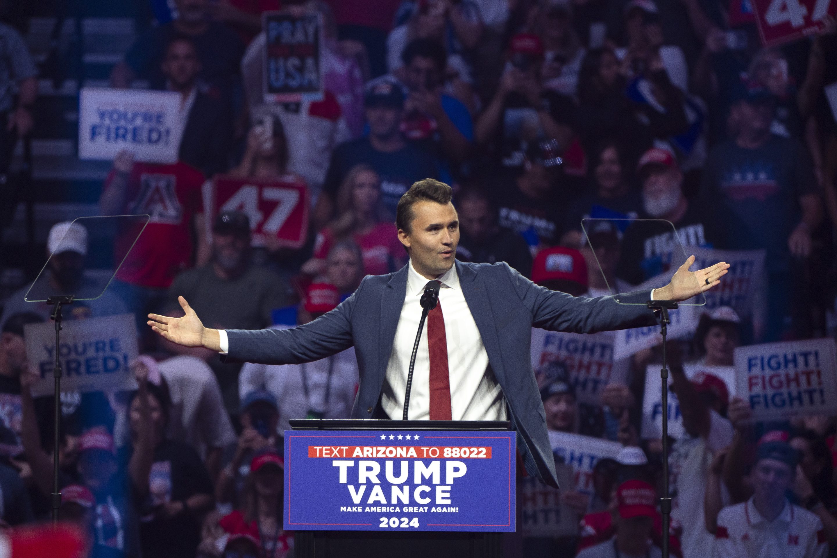 Charlie Kirk dropped out of college at 18. By 31, he had built a political empire, with millions of followers and a direct line to President Donald Trump.