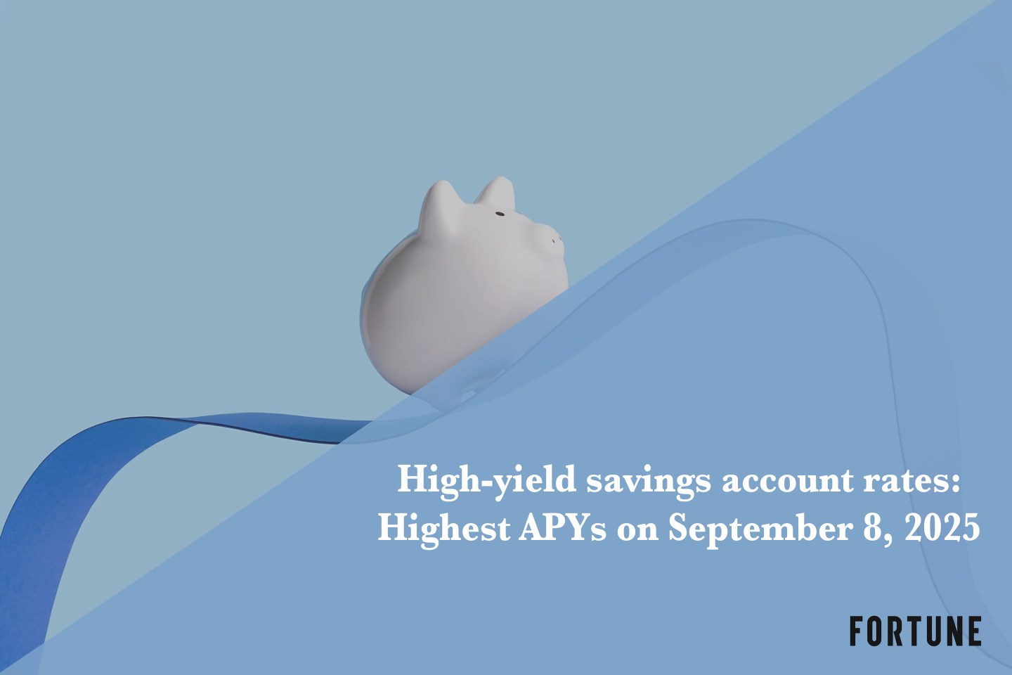 You can earn up to 5.00% APY in a high-yield savings account Sept. 8, 2025
