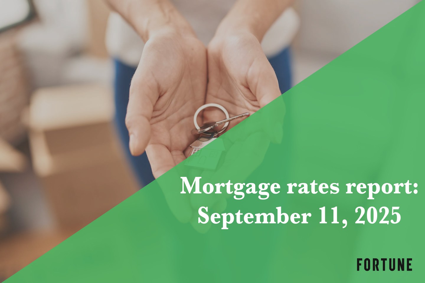 Current mortgage rates report for Sept. 11, 2025: Rates tick slightly up after recent drops