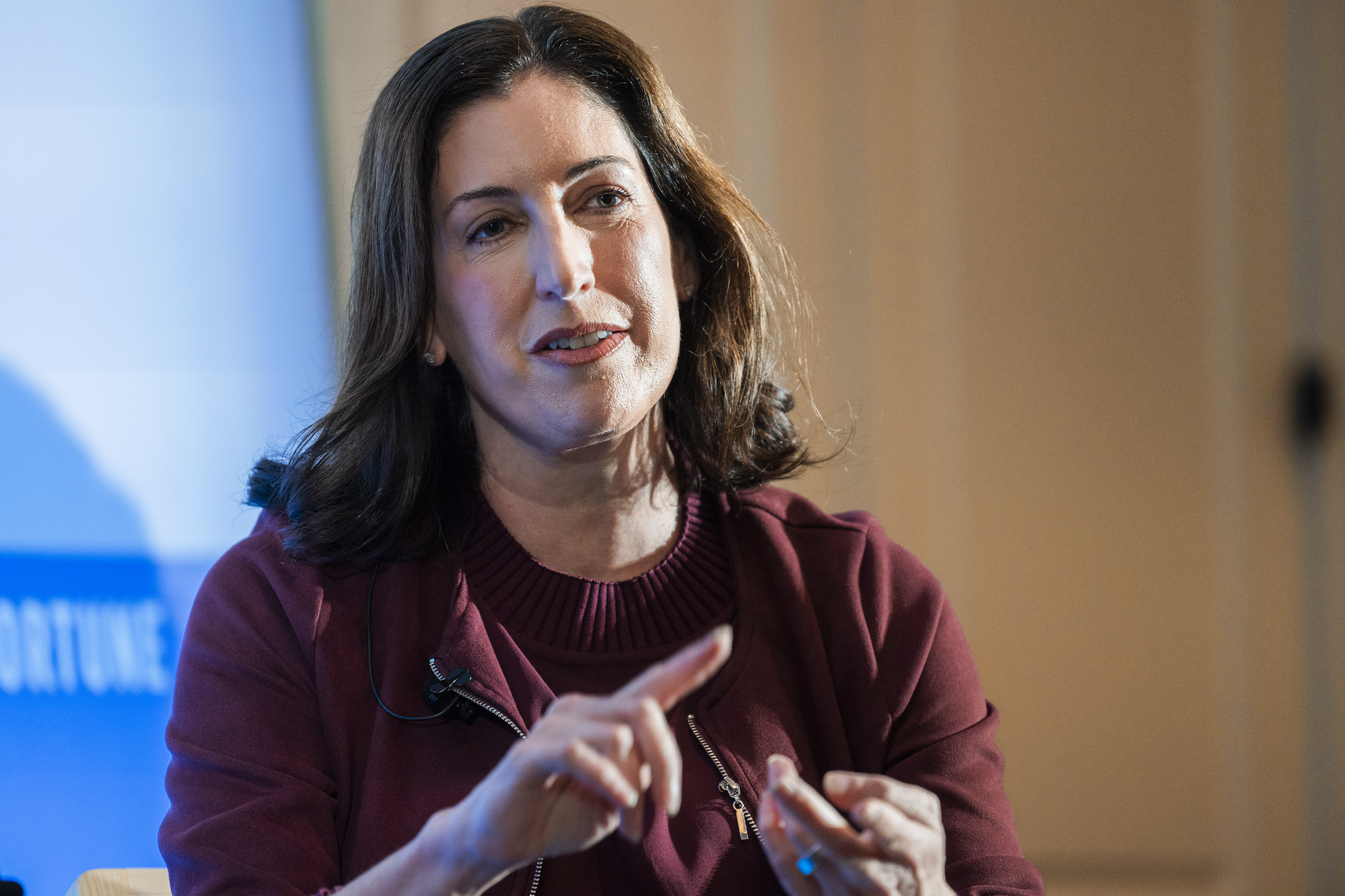 Tara Walpert Levy, vice president, Americas and global content verticals at YouTube, spoke at Fortune's Most Powerful Women conference in Washington, D.C. on Tuesday.