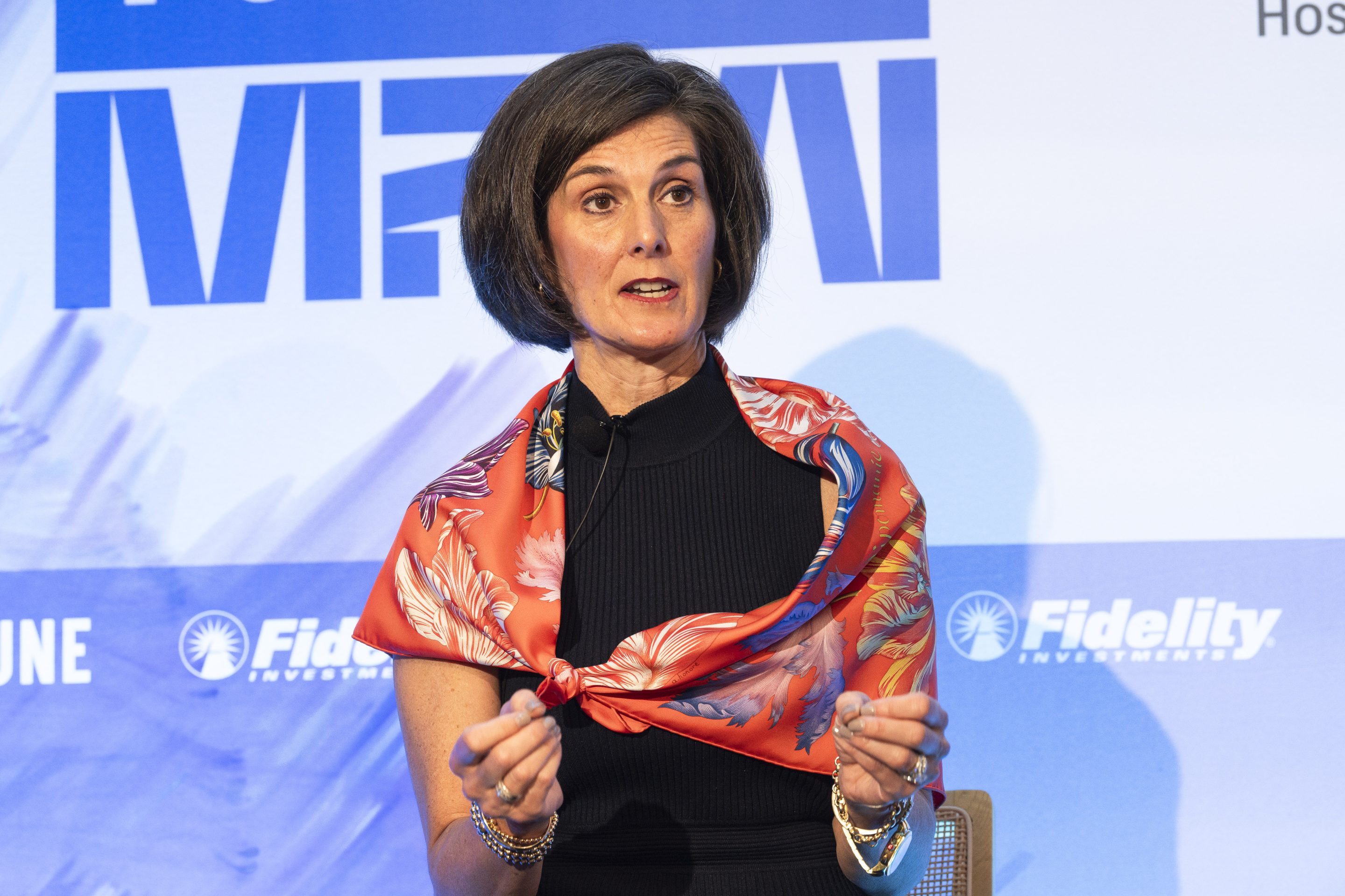 Karla D’Alleva Valas, head of private wealth management and executive services at Fidelity Investments, spoke at the Fortune Most Powerful Women Summit in Washington, D.C., on Tuesday.
