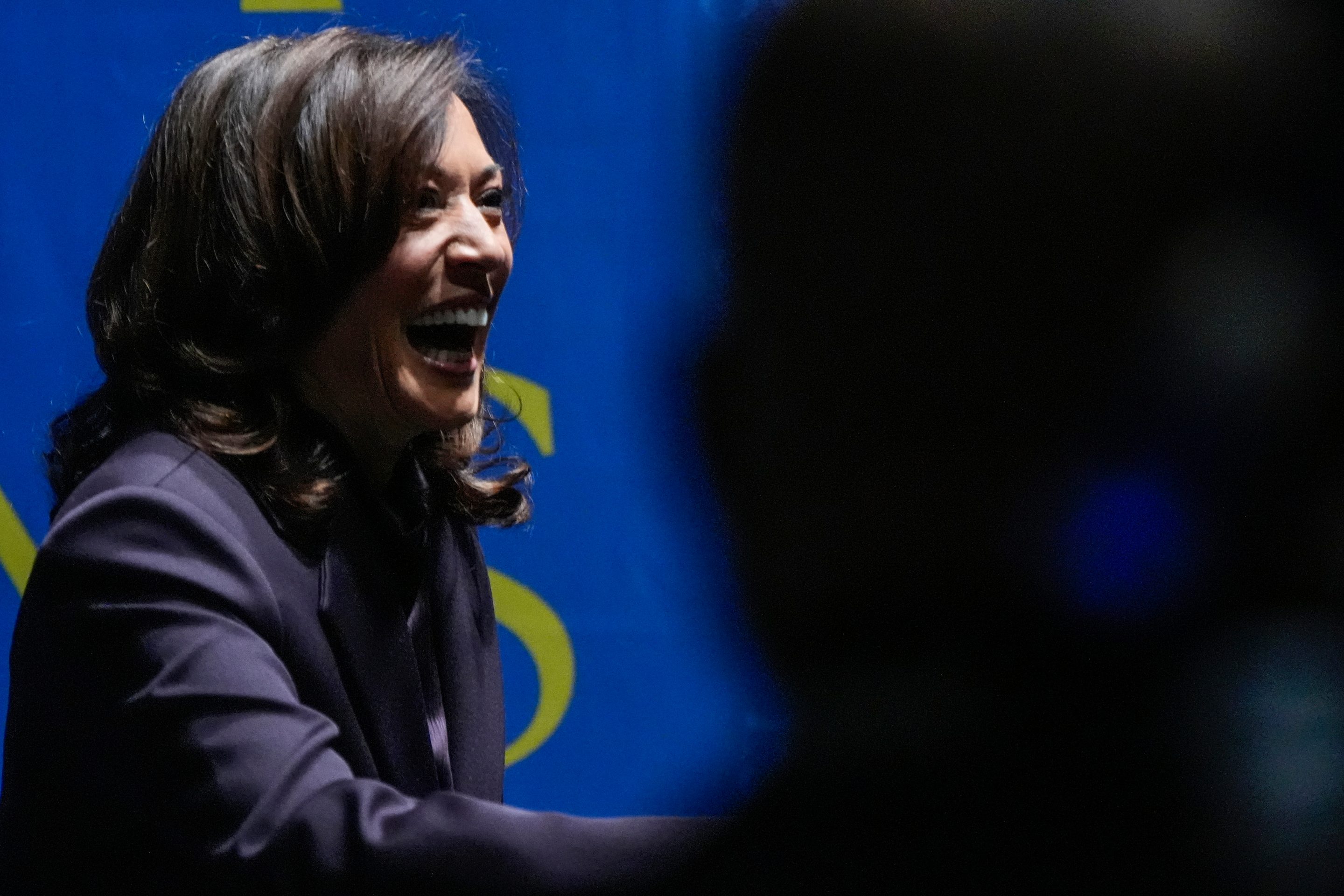 Former Vice President Kamala Harris in in Birmingham, Ala., on Oct. 17.