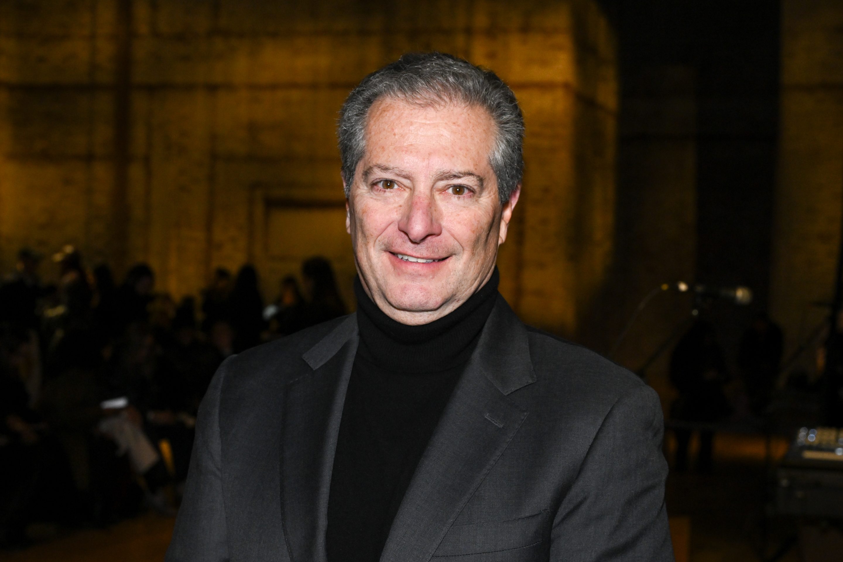 Todd Kahn at the Coach Fall RTW 2025 fashion show as part of New York Fashion Week held at the Park Avenue Armory on February 10, 2025 in New York, New York.