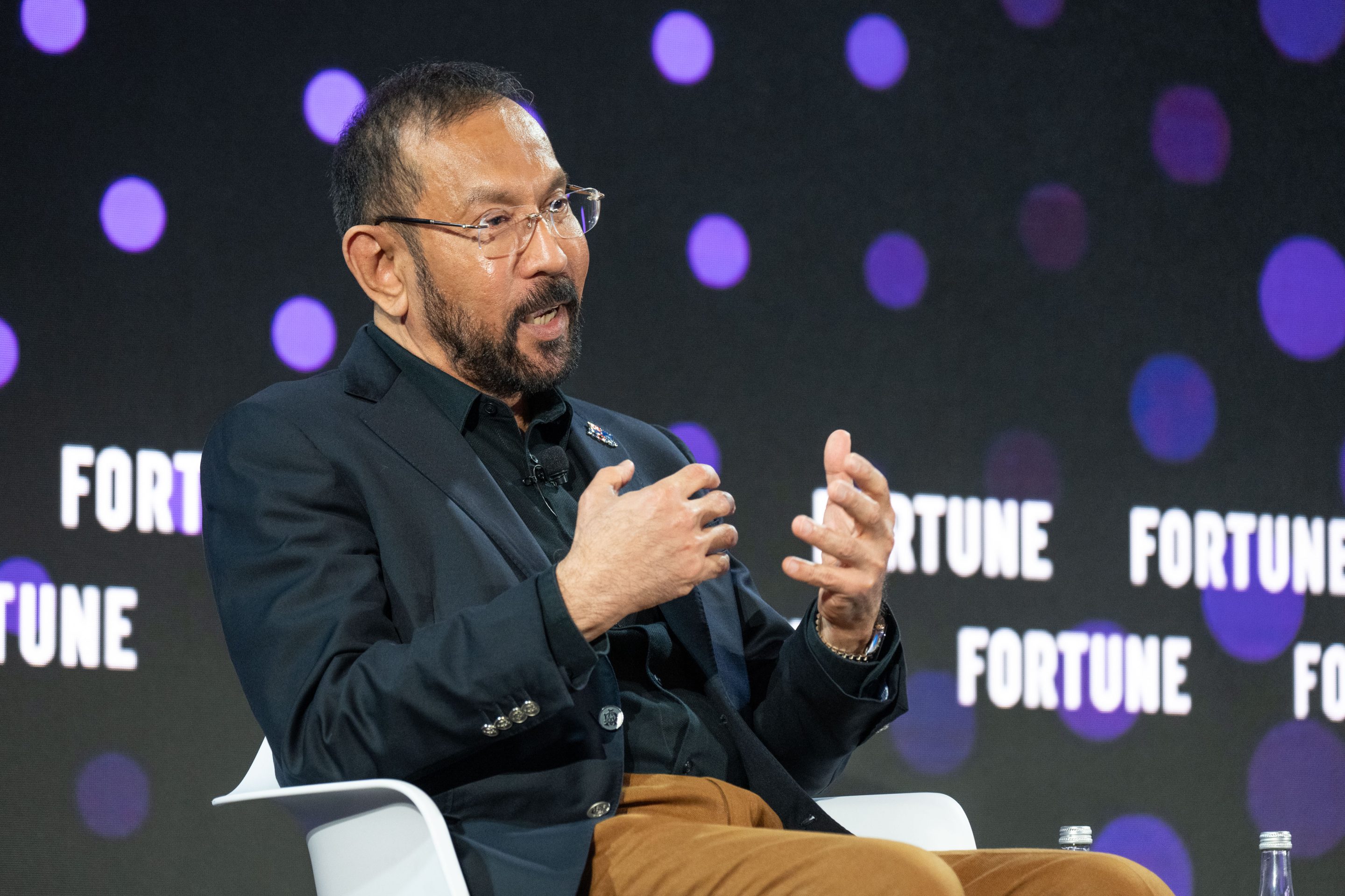 Datuk Syed Mohamed Syed Ibrahim, president and chief executive of
Johor Corp., at the Fortune Innovation Forum in Kuala Lumpur, Malaysia, on Nov. 17.
