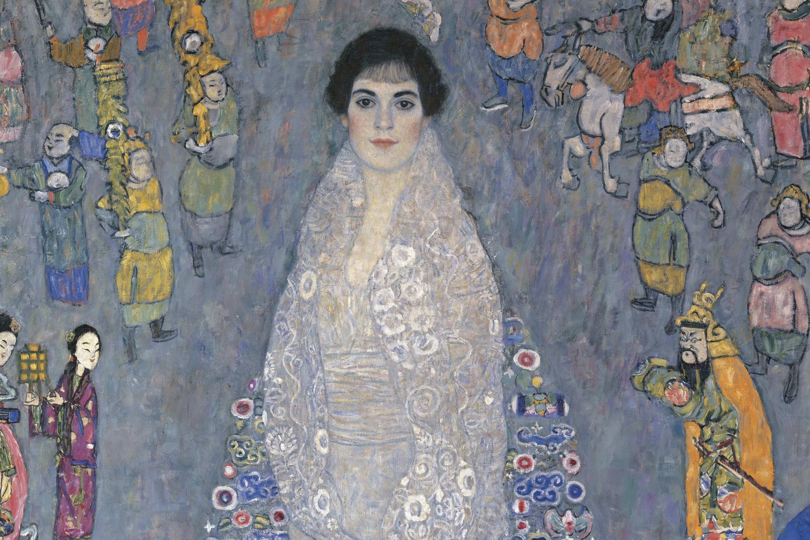 Gustav Klimt's "Bildnis Elisabeth Lederer" (Portrait of Elisabeth Lederer), which sold for $236.4 million at auction Tuesday in New York.