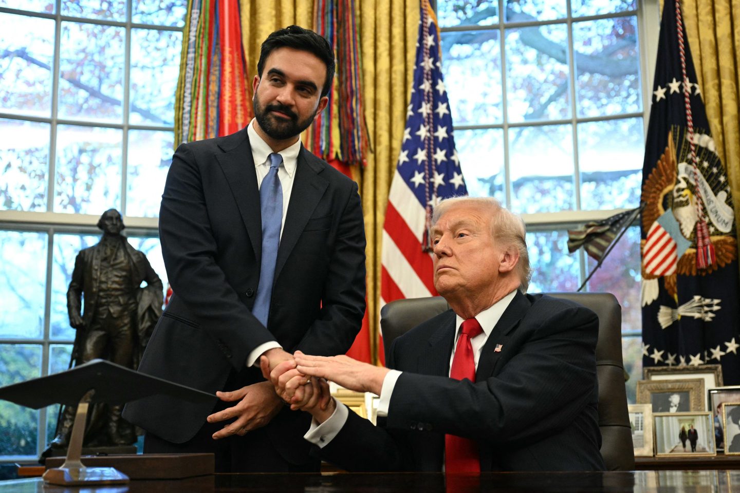 Zohran, Trump