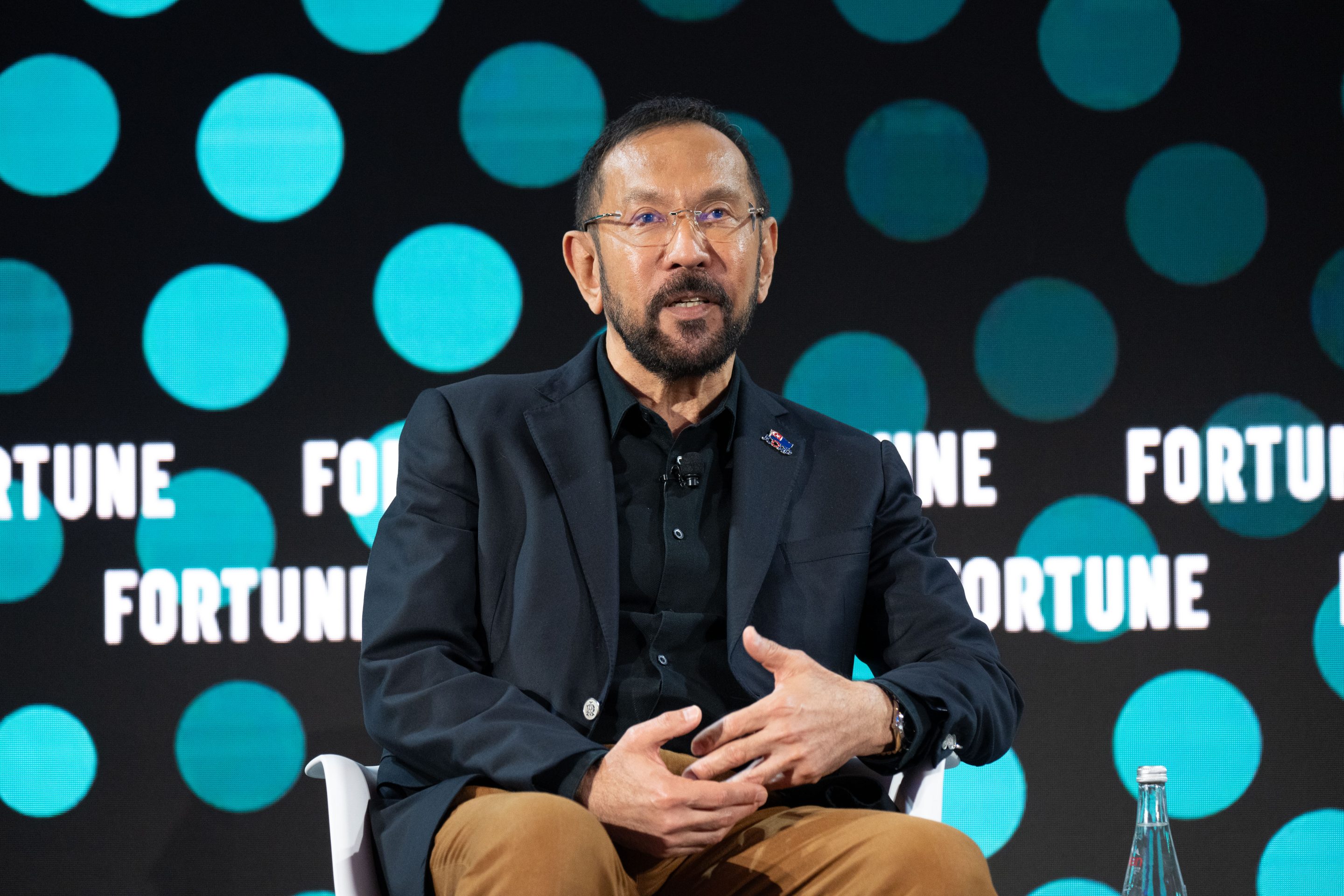 Datuk Syed Mohamed Syed Ibrahim, president & chief executive of
Johor Corporation, speaking at the Fortune Innovation Forum on Nov. 17.