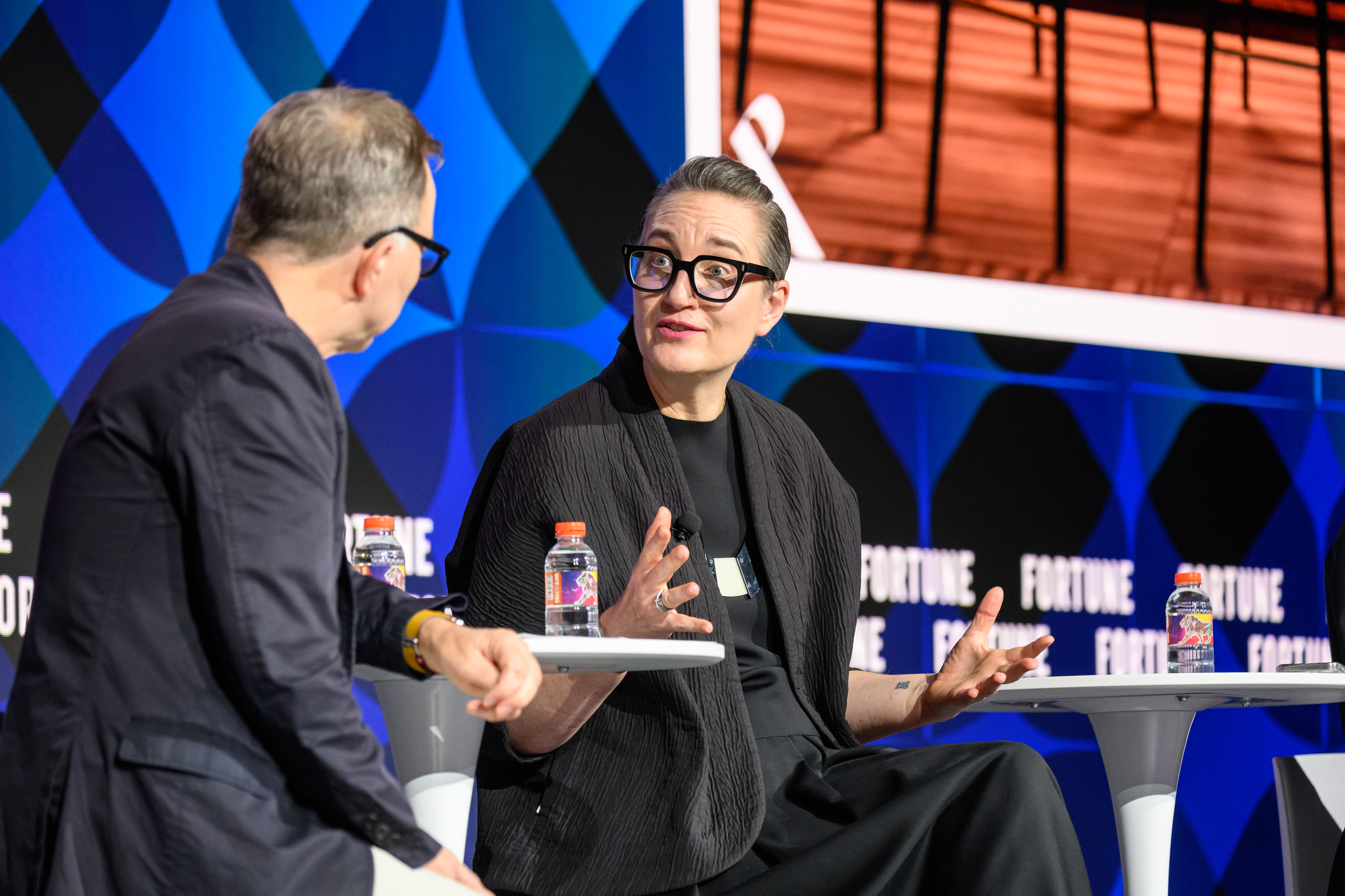Tina Norden, a partner and principal at design firm Conran and Partners, addressed the crowd at the Fortune Brainstorm Design forum in Macau on Dec. 2.