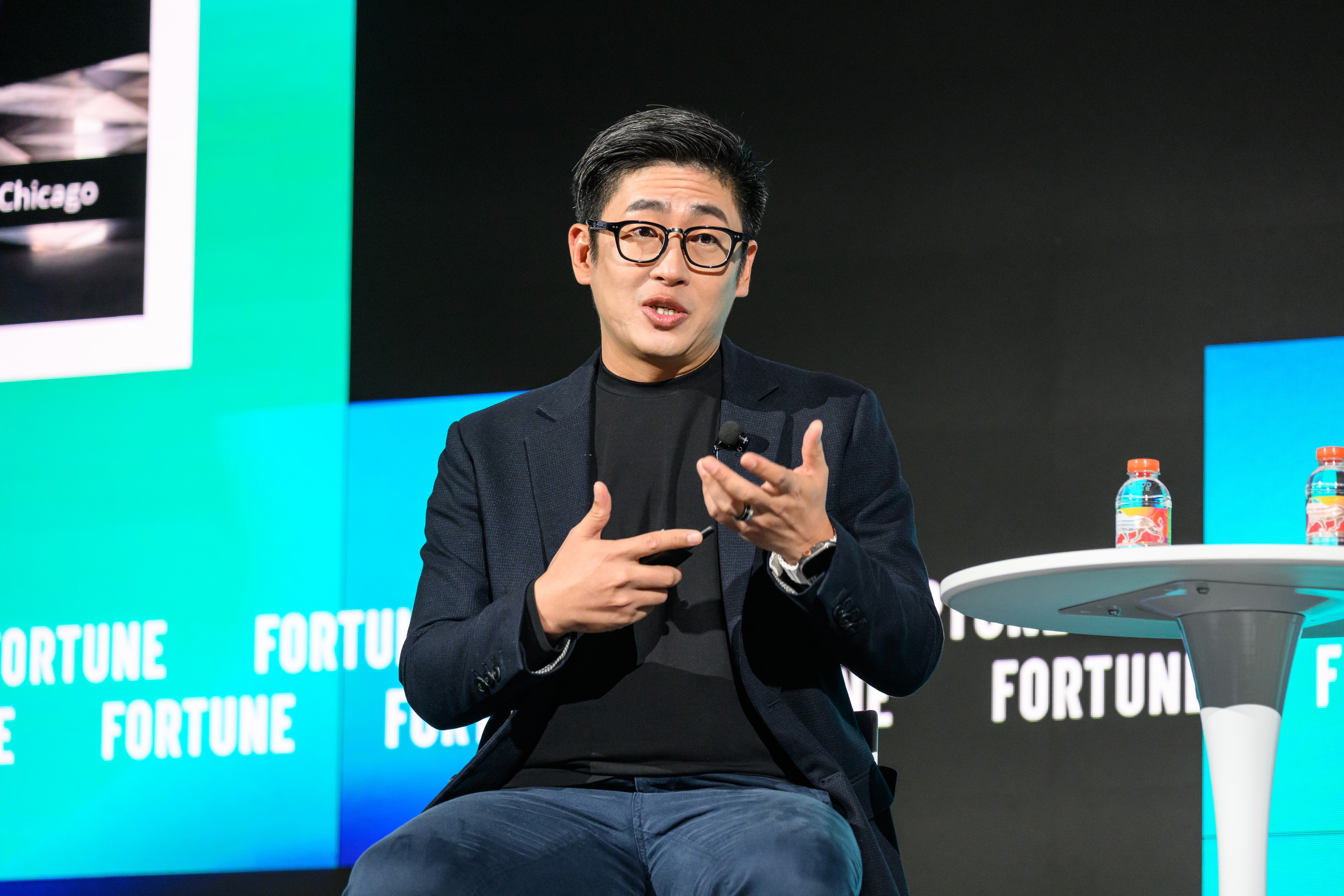 Ray Yuen, the office managing director at architectural firm Gensler, addressed the crowd at the Fortune Brainstorm Design forum in Macau on Dec. 2.