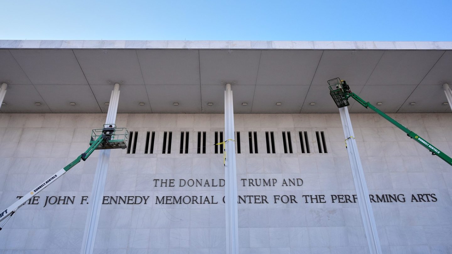 Kennedy Center seeks $1 million in damages from musician who canceled performance after Trump name added to building