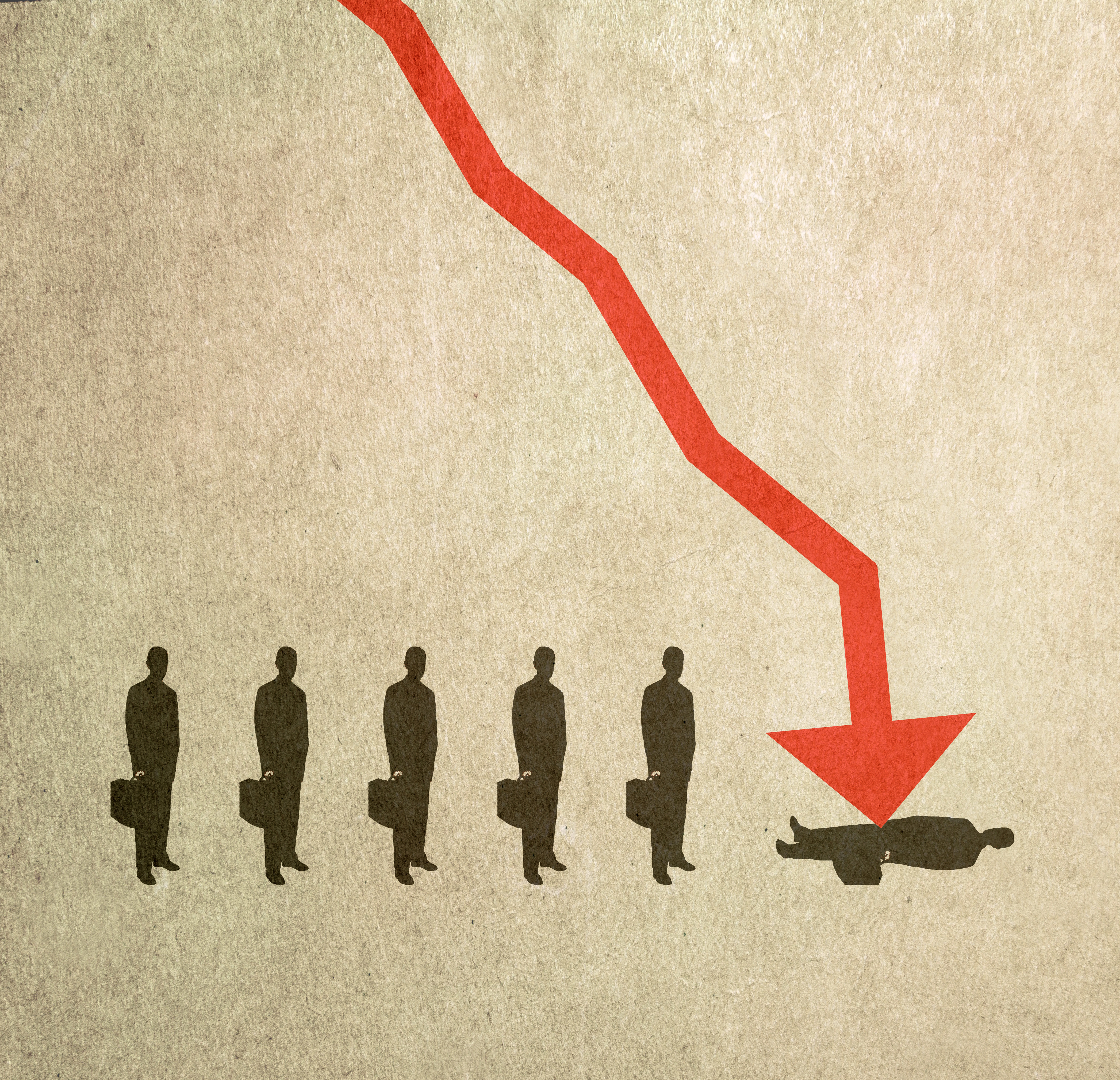 CEOs who announce layoffs are seeing their stock prices suffer.