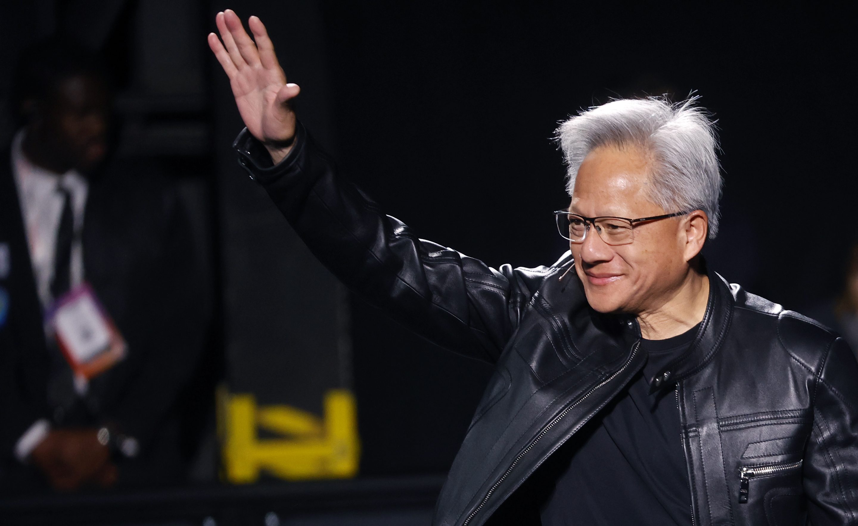 Co-founder and chief executive officer of Nvidia Corp., Jensen Huang attends the 9th edition of the VivaTech trade show at the Parc des Expositions de la Porte de Versailles on June 11, 2025, in Paris.