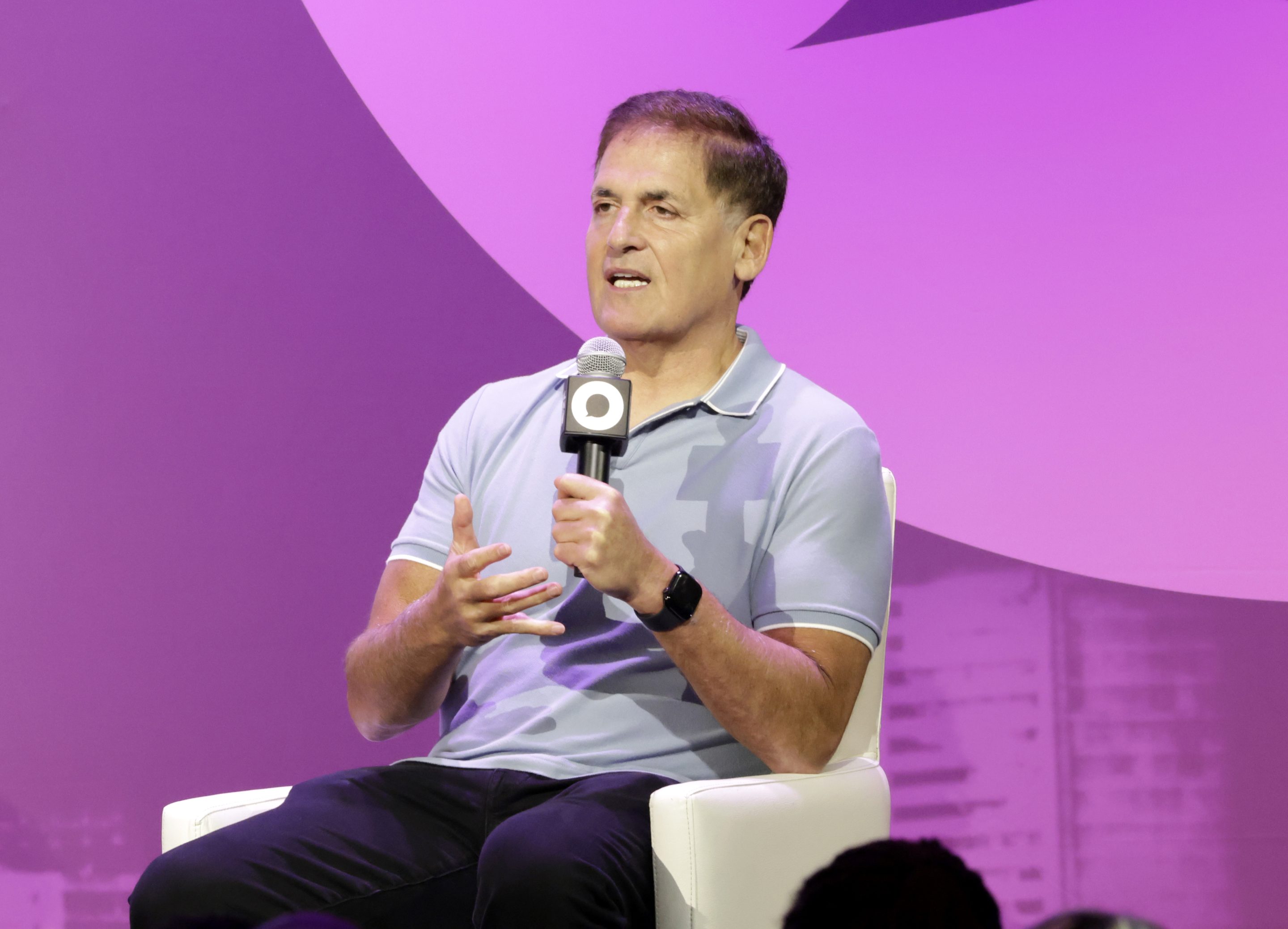 "Creators should love AI," Mark Cuban said.