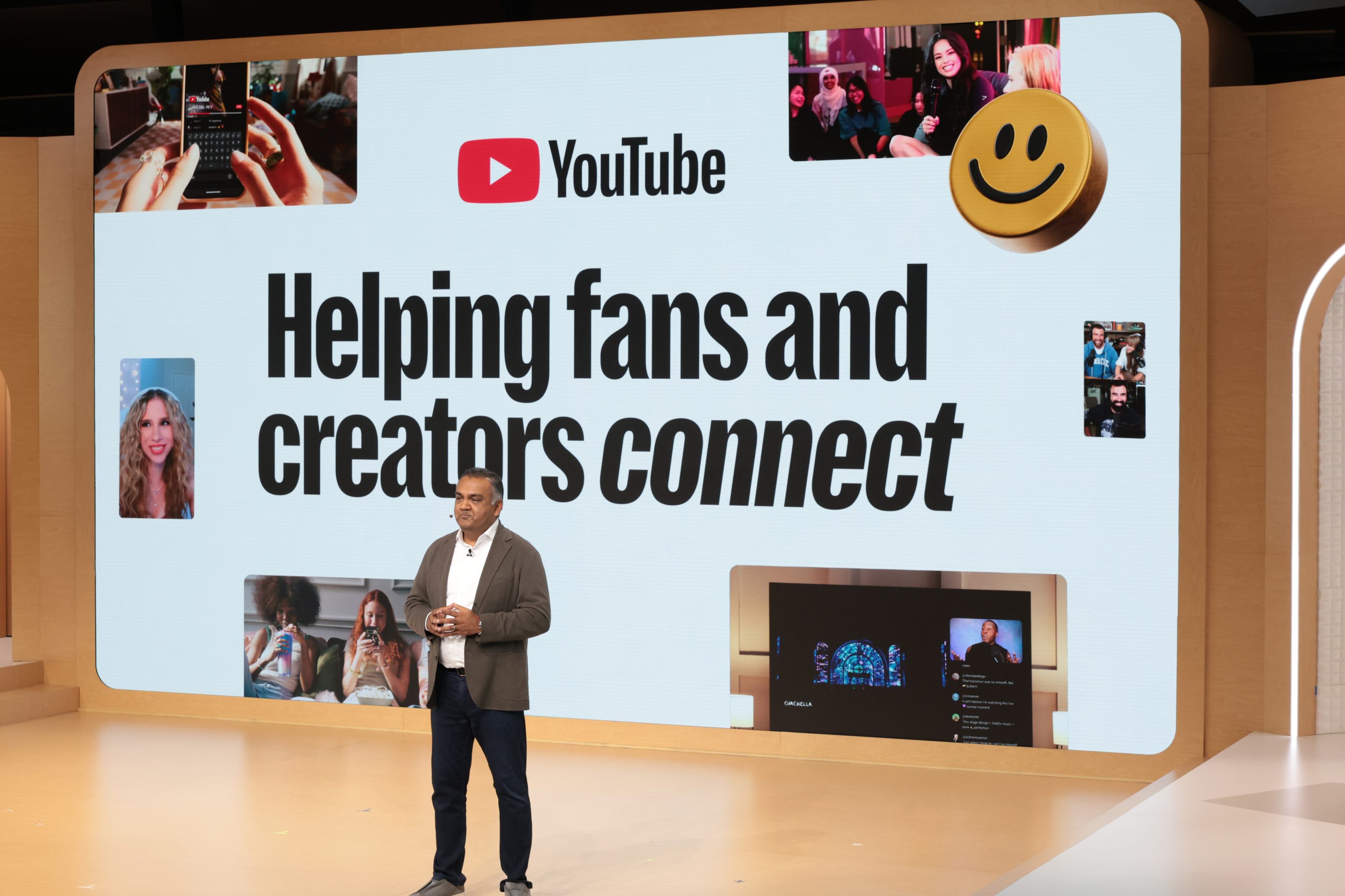 Neal Mohan, CEO of YouTube, in September.