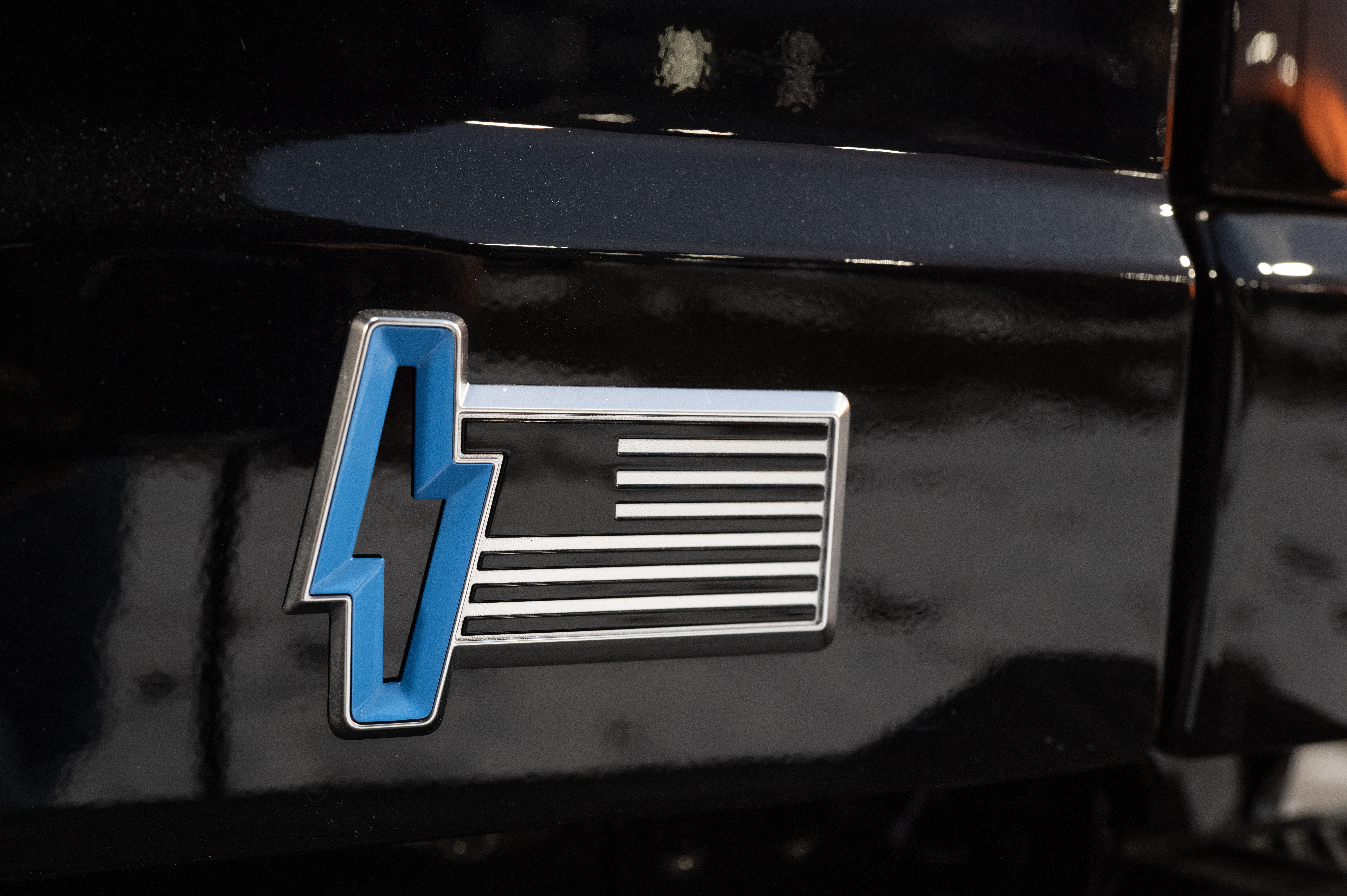 A Ford F-150 Lightning on sale at a Chicago dealership on December 15, 2025. (Photo: Scott Olson/Getty Images)