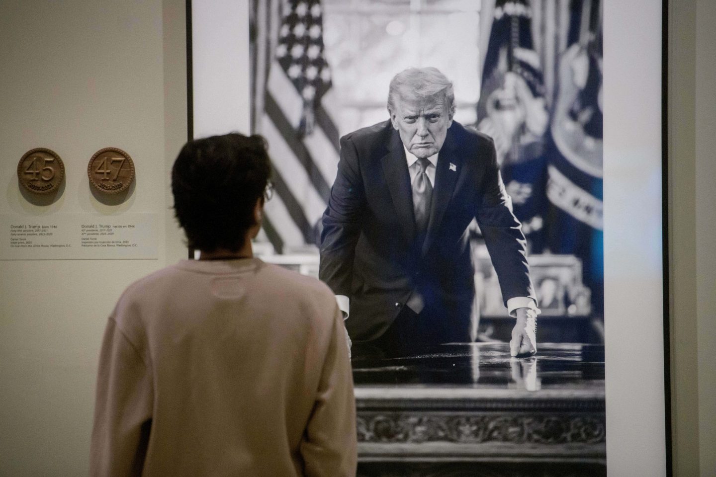 Reference to Trump’s impeachments is removed from Smithsonian portrait display—while Clinton’s and Andrew Johnson’s still remain