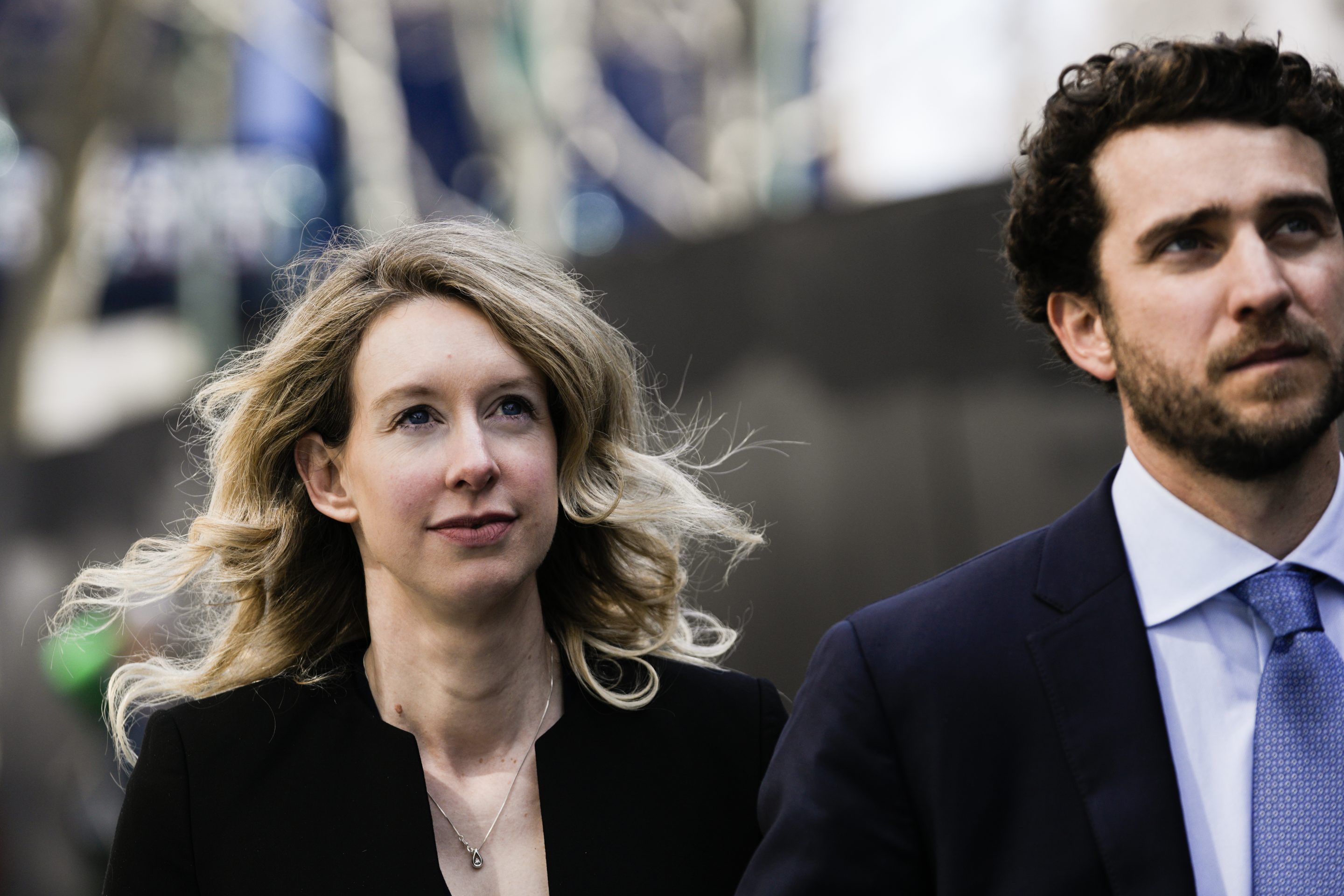 Theranos founder Elizabeth Holmes and her husband Billy Evans.
