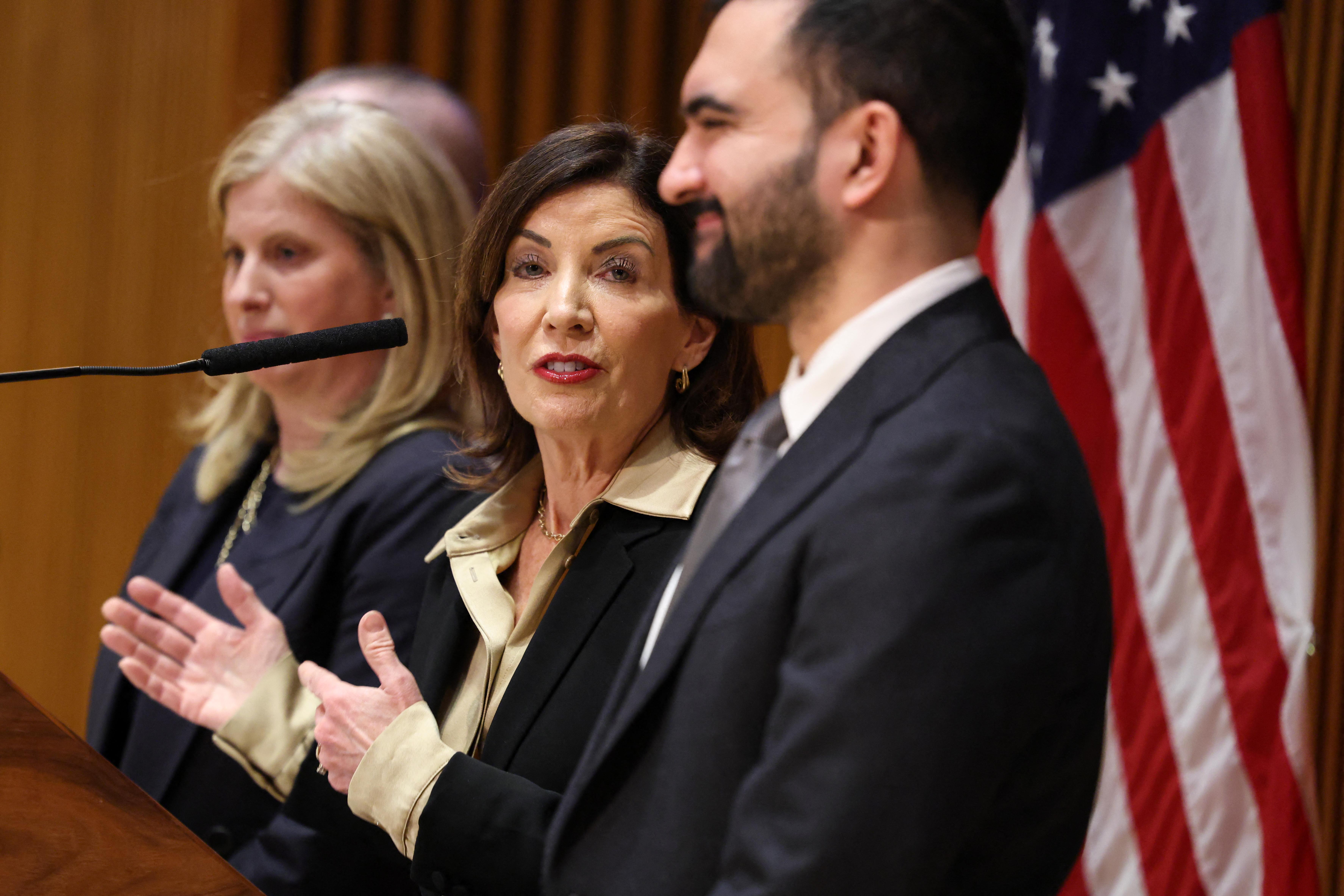 New York Gov. Kathy Hochul and NYC Mayor Zohran Mamdani are teaming up on child care. 