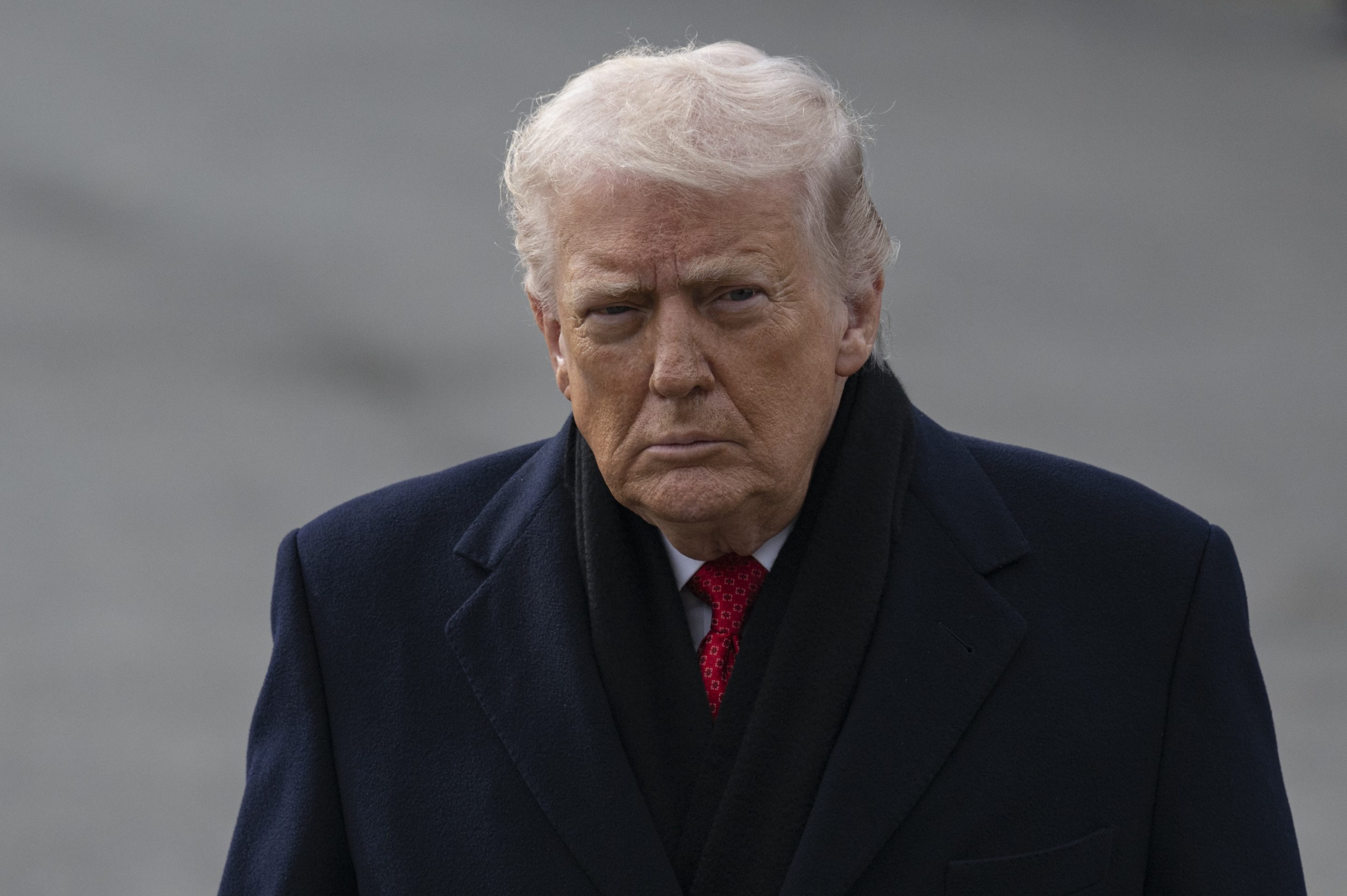 President Donald Trump speaks to the press on Jan. 16, 2026, in Washington, D.C.