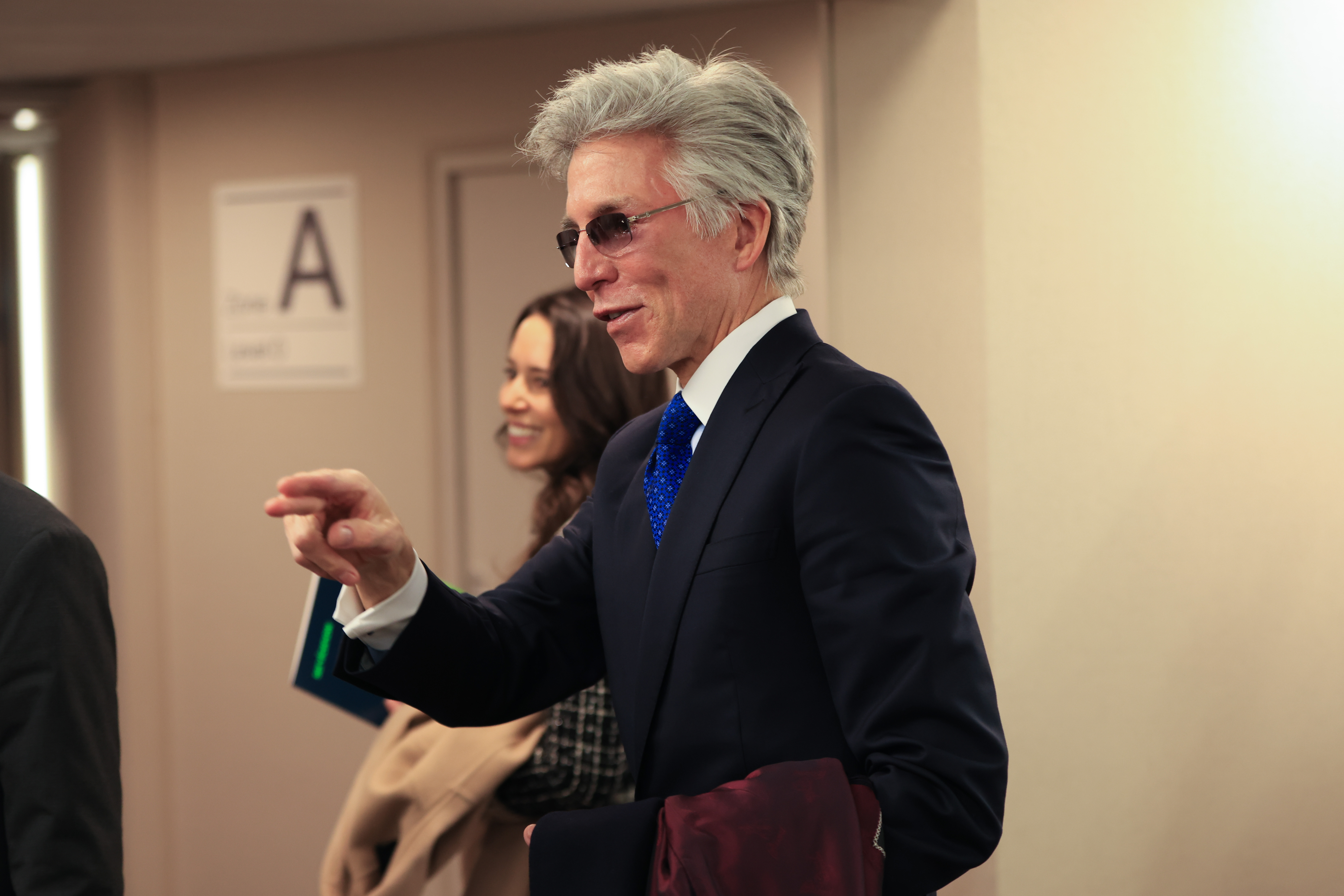 Bill McDermott, chief executive officer of ServiceNow Inc., in the Congress Center during the World Economic Forum (WEF) in Davos, Switzerland, on Tuesday, Jan. 20, 2026.