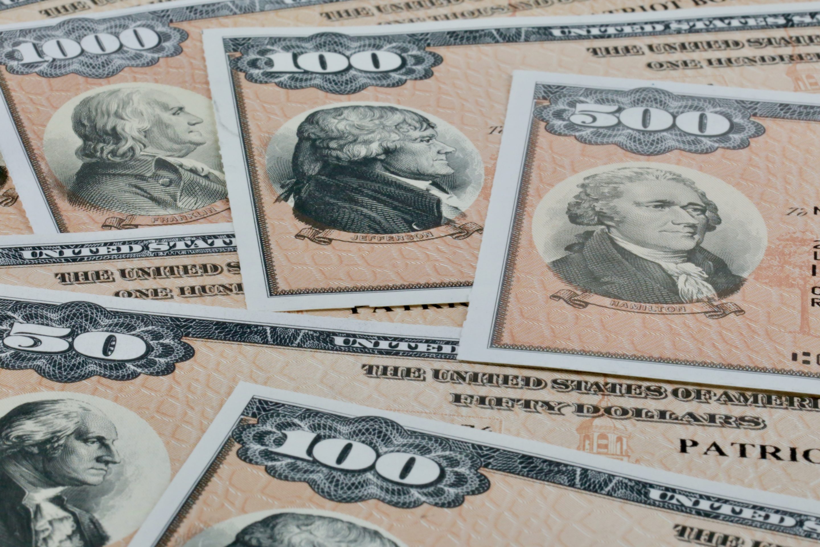 Treasury savings bonds.